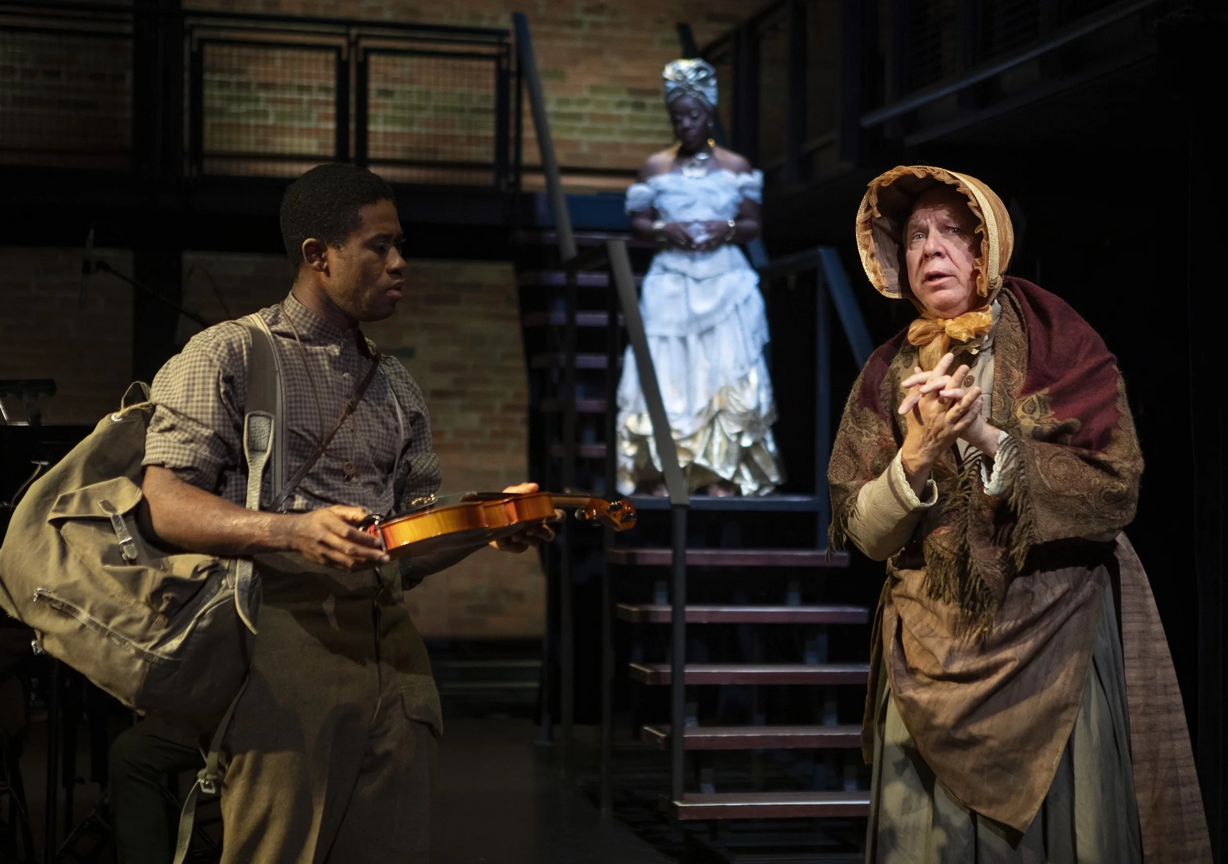  From left to right: Olaoluwa Fayokun, Ordena Stephens-Thompson, Diego Matamoros Photo by John Lauener 