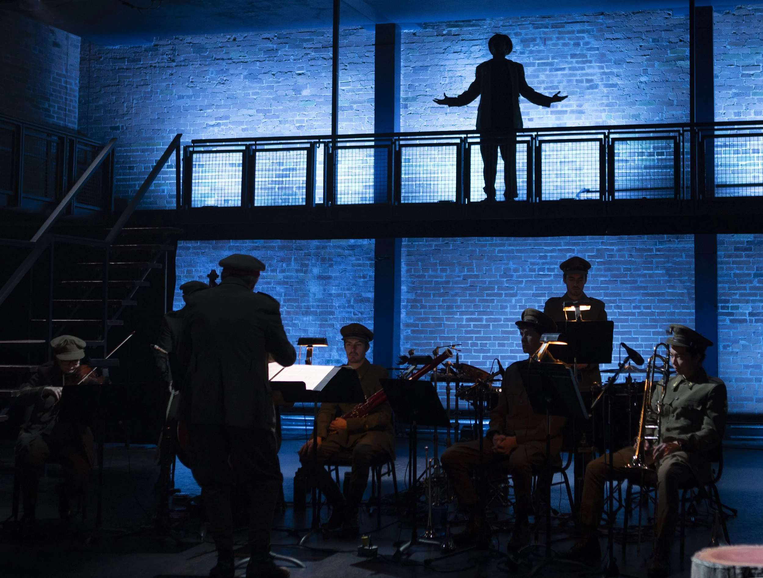 Left to right: Julia Mirzoev, Andrew Burashko, Wolfgang Scheitinger, Olaoluwa Fayokun, Graham Lumsden, Andrew Busch, Ken Kagawa Photo by John Lauener 
