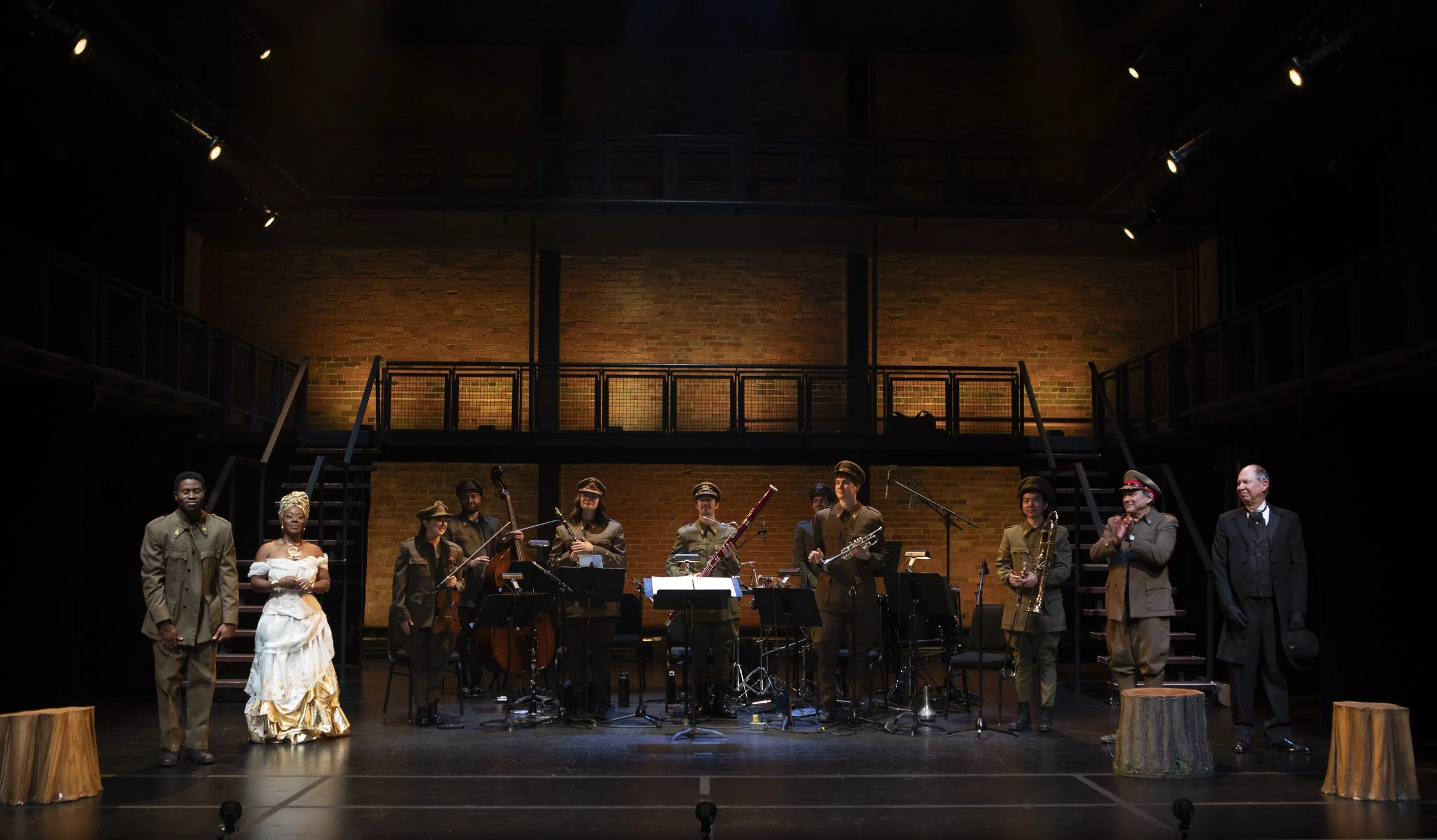  From left to right: Olaoluwa Fayokun, Ordena Stephens-Thompson, Julia Mirzoev, Cameron Breiter, Ann Murdocca, Wolfgang Scheitinger, Andrew Busch, Graham Lumsden, Andrew Burashko, Diego Matamoros Photo by John Lauener 