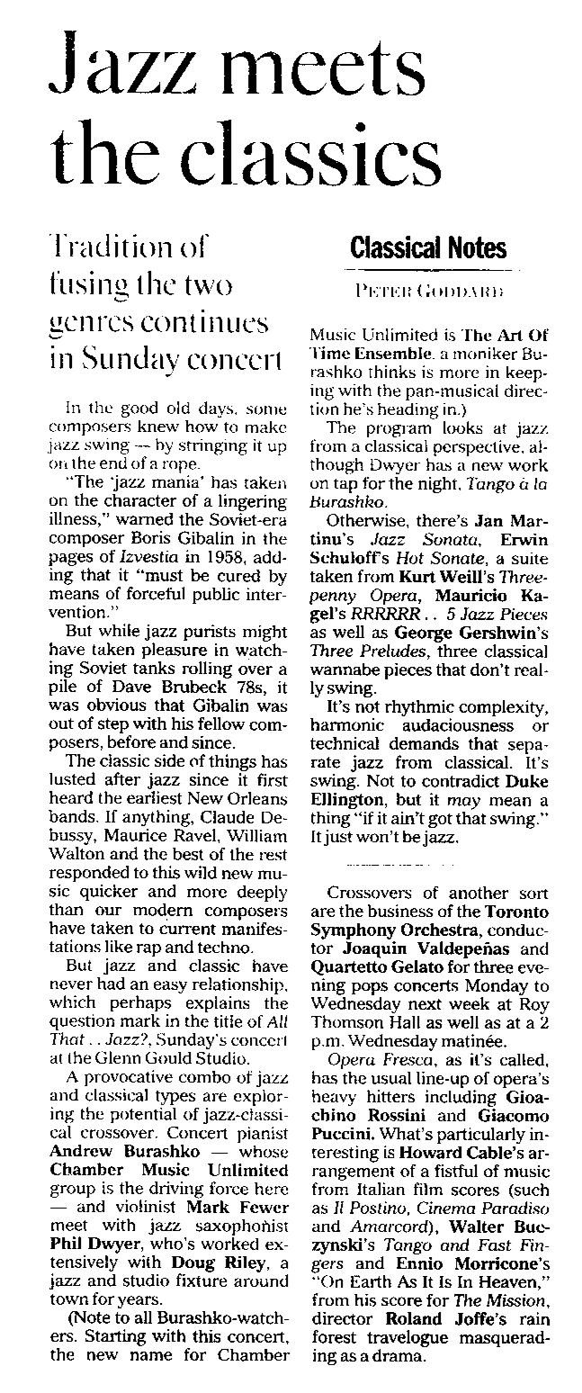 The Toronto Star. January 6, 2000