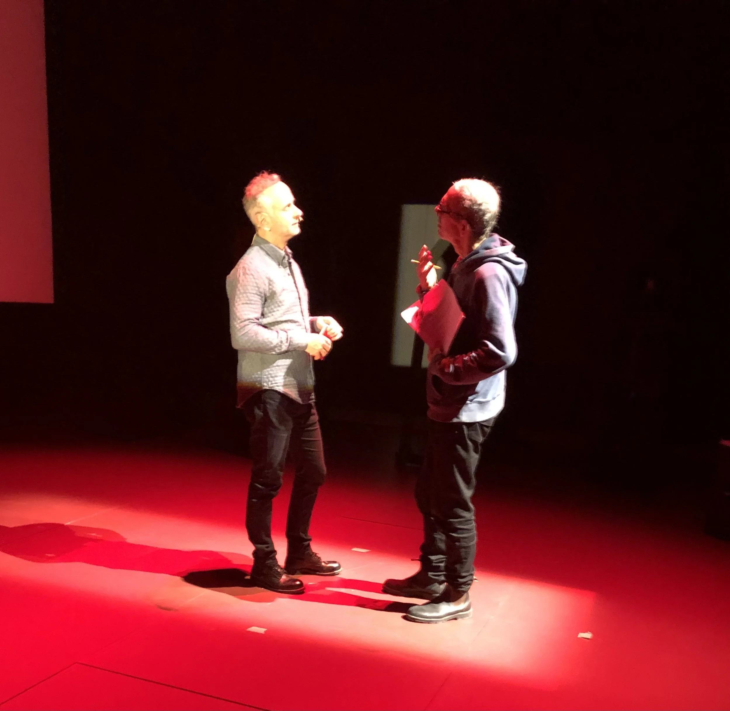  From left to right: Alon Nashman, Julian Richings 