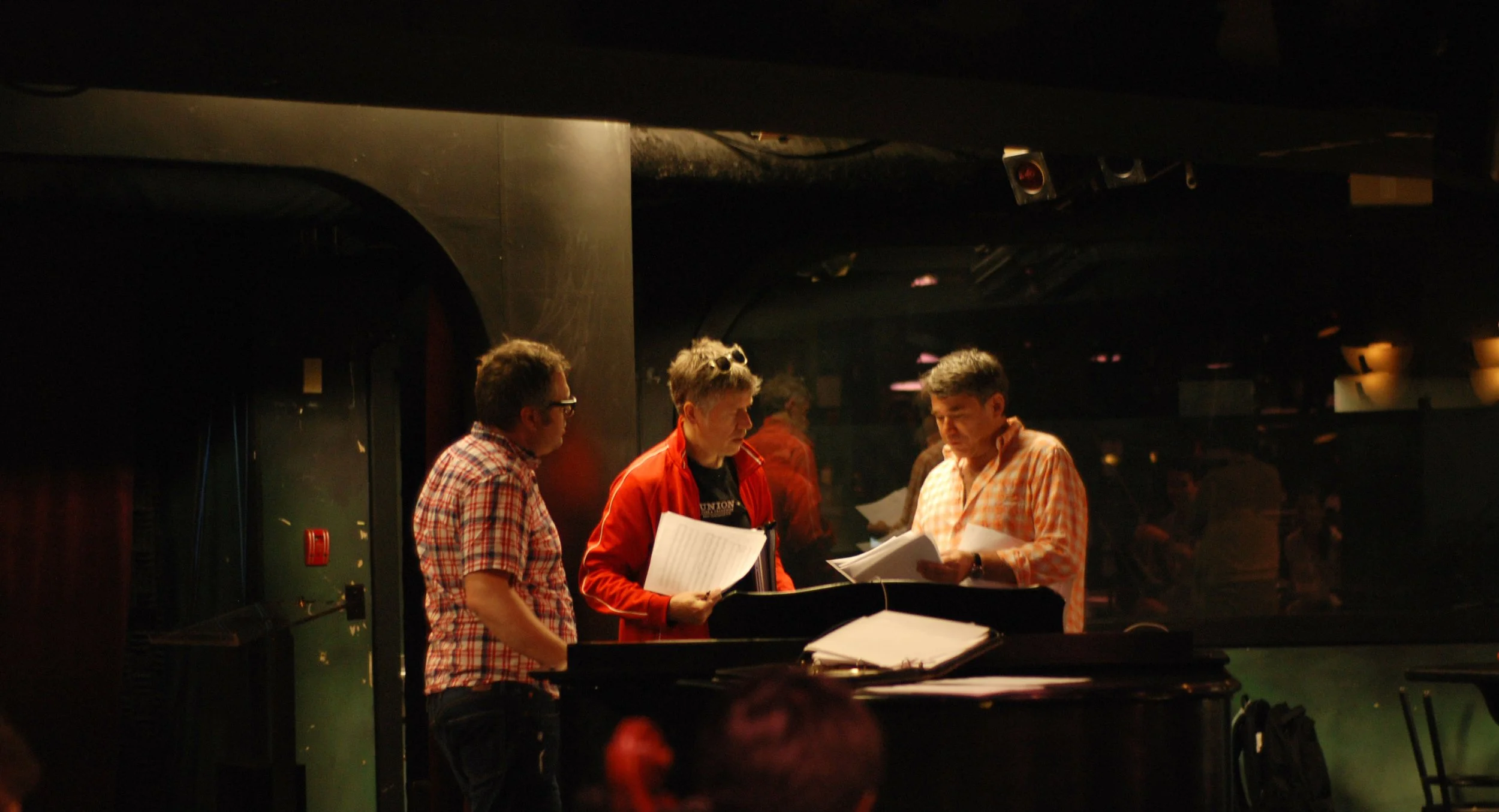  From left to right: Steven Page, Craig Northey, Andrew Burashko 