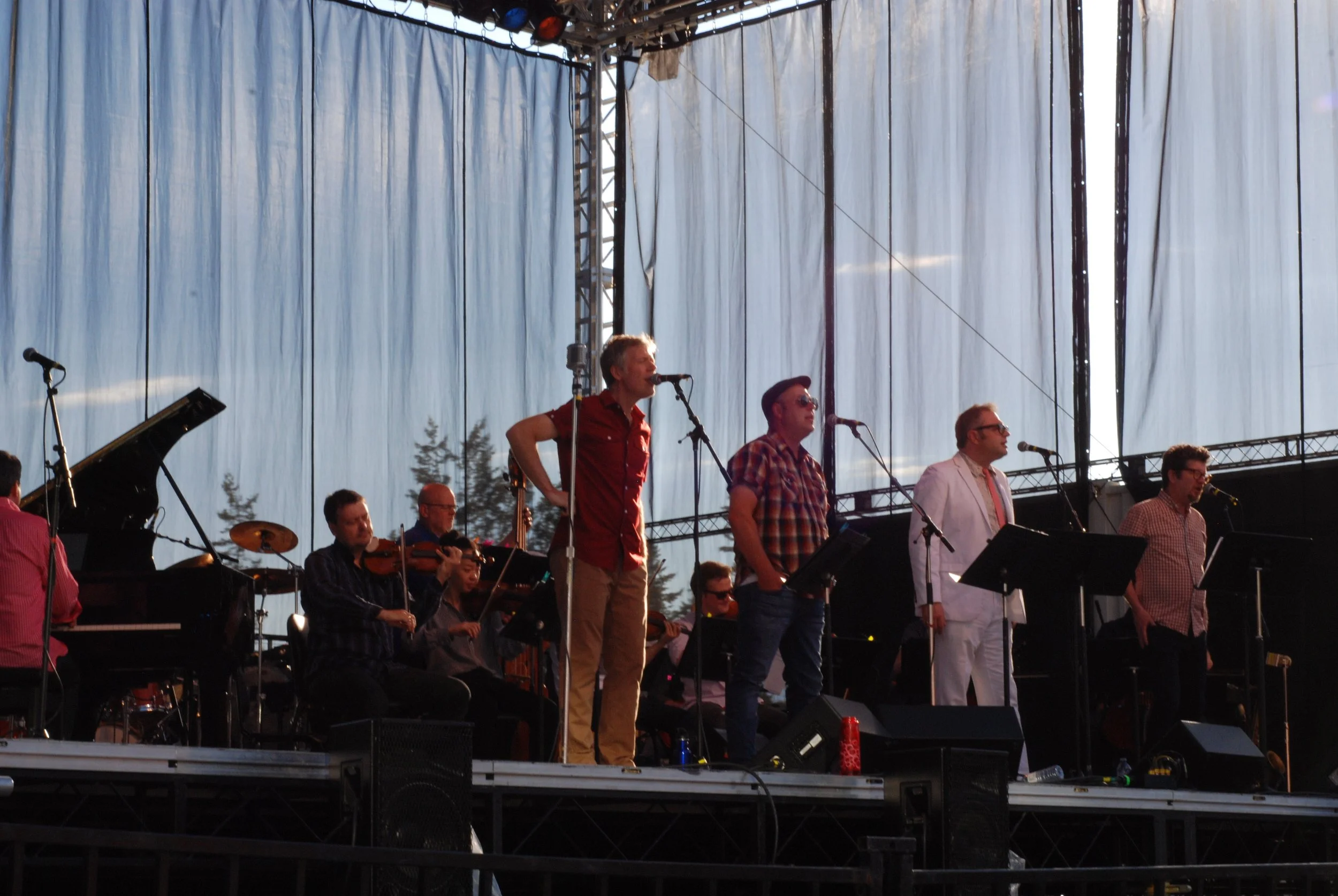  From left to right: Craig Northey, Jason Plumb, Steven Page, Andy Maize 