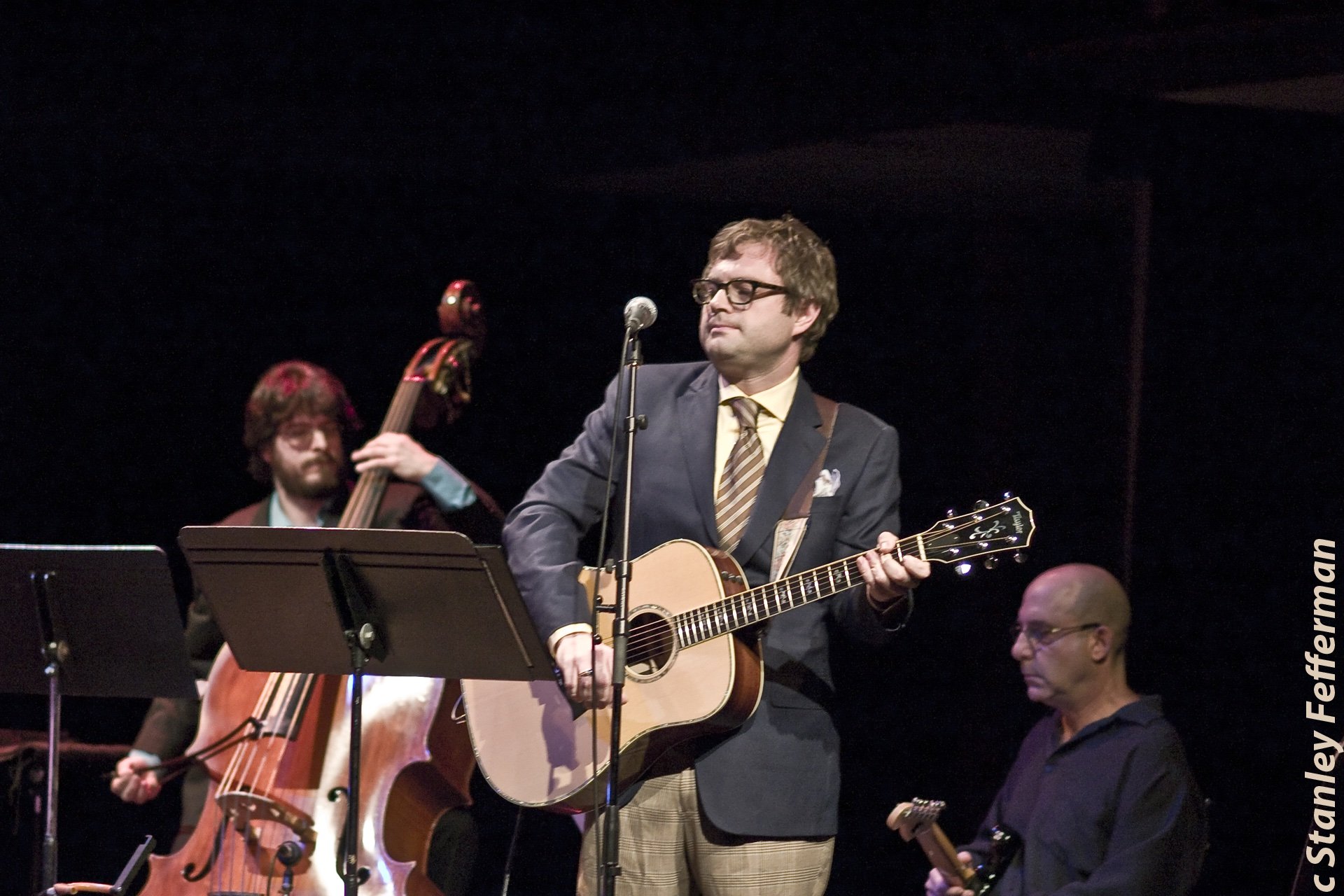  From left to right: Joseph Phillips, Steven Page, Rob Piltch 