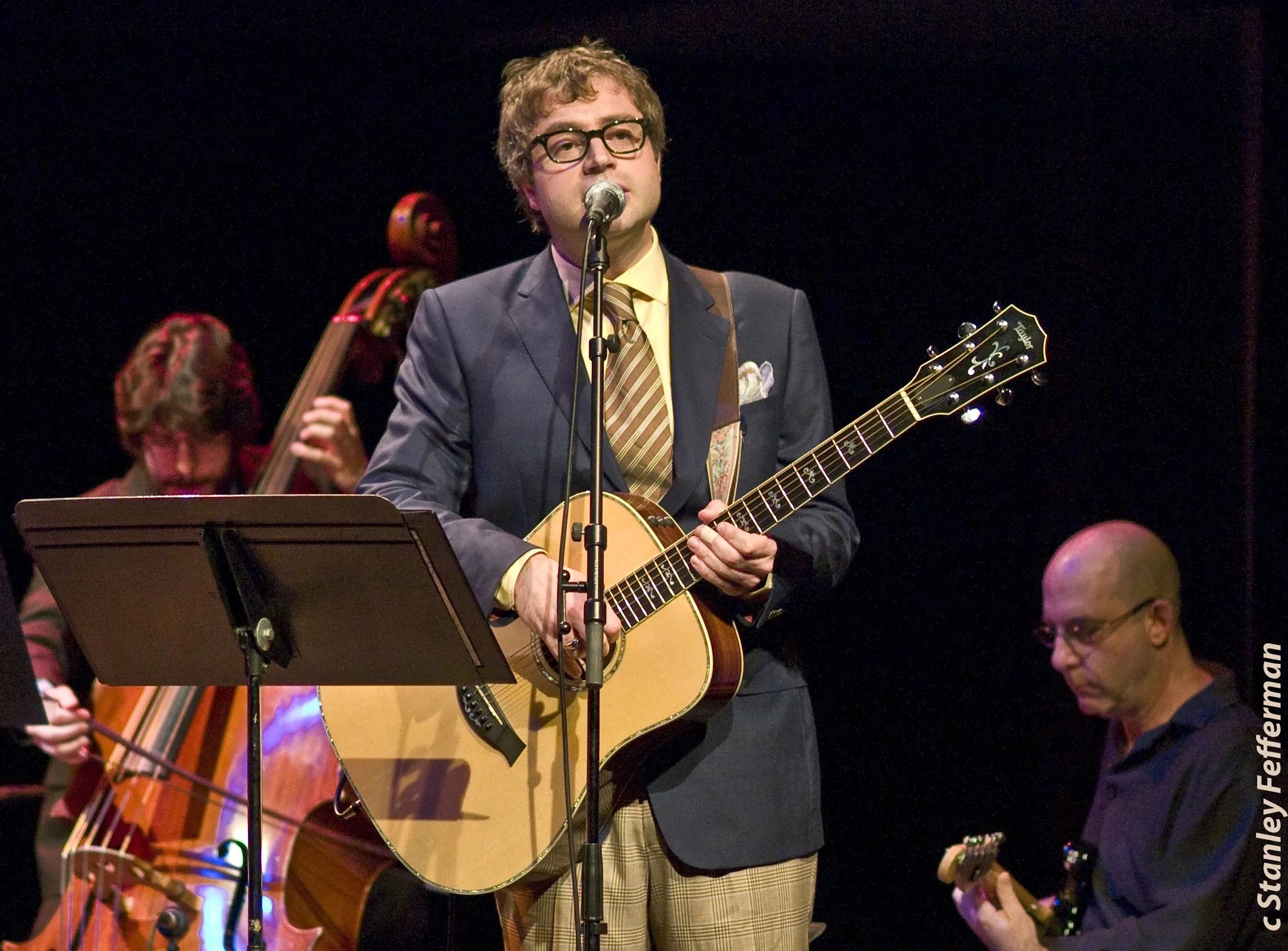  From left to right: Joseph Phillips, Steven Page, Rob Piltch Photo by John Lauener 