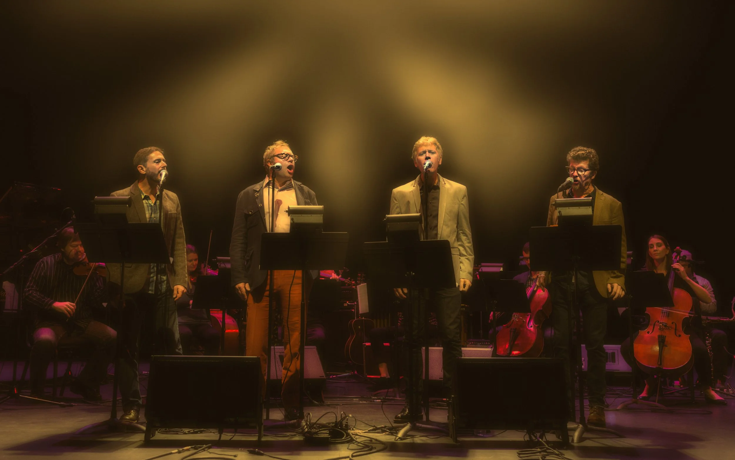  From left to right: Glen Phillips, Steven Page, Craig Northey, Andy Maize 