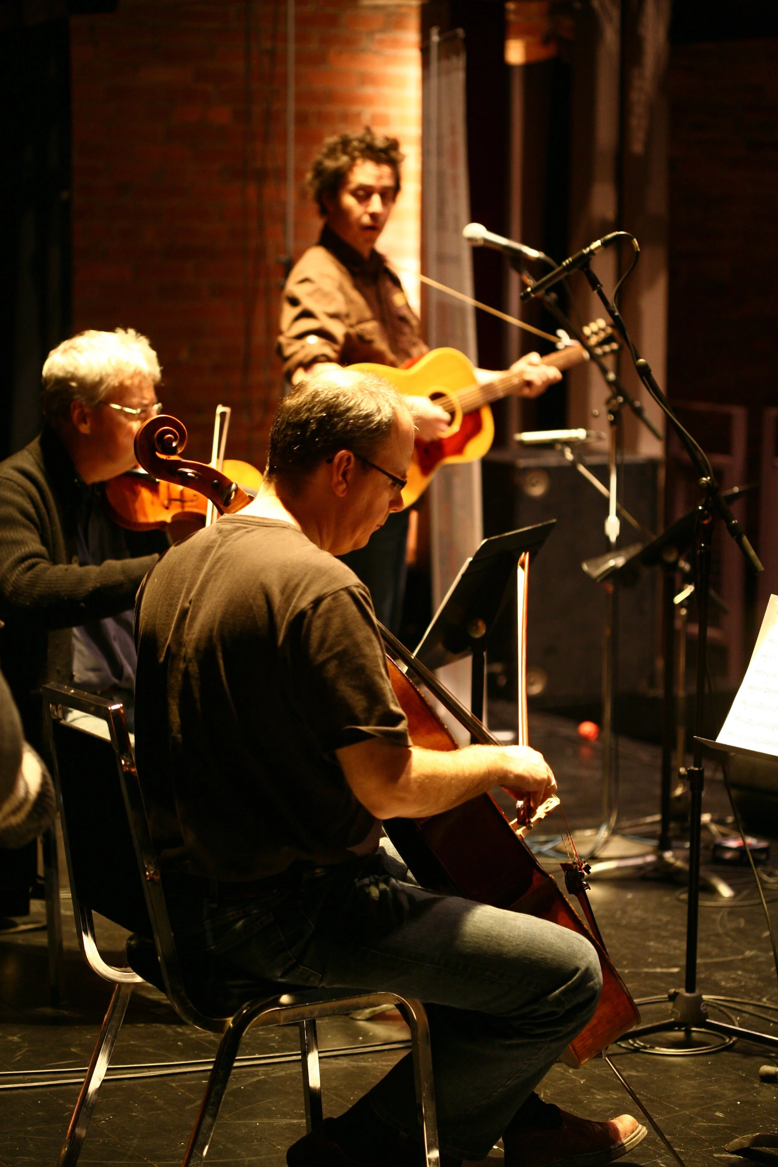  From left to right: Steven Dann, Thomas Wiebe, Danny Michel 