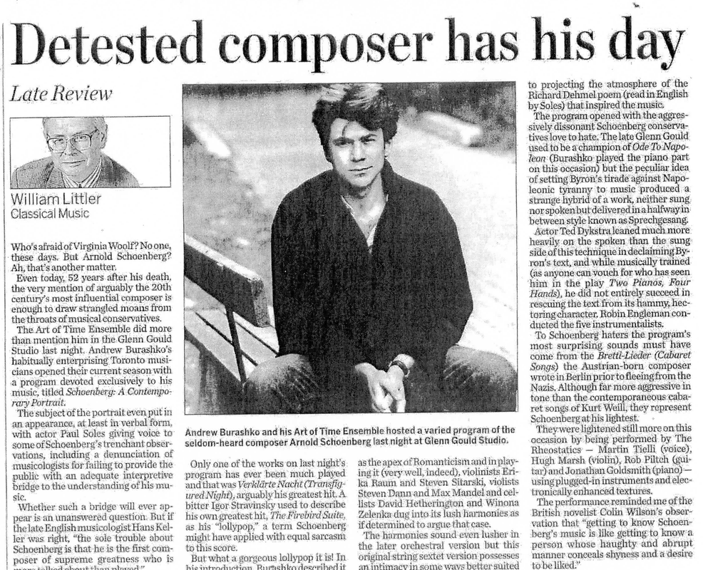 Toronto Star, January 6, 2004