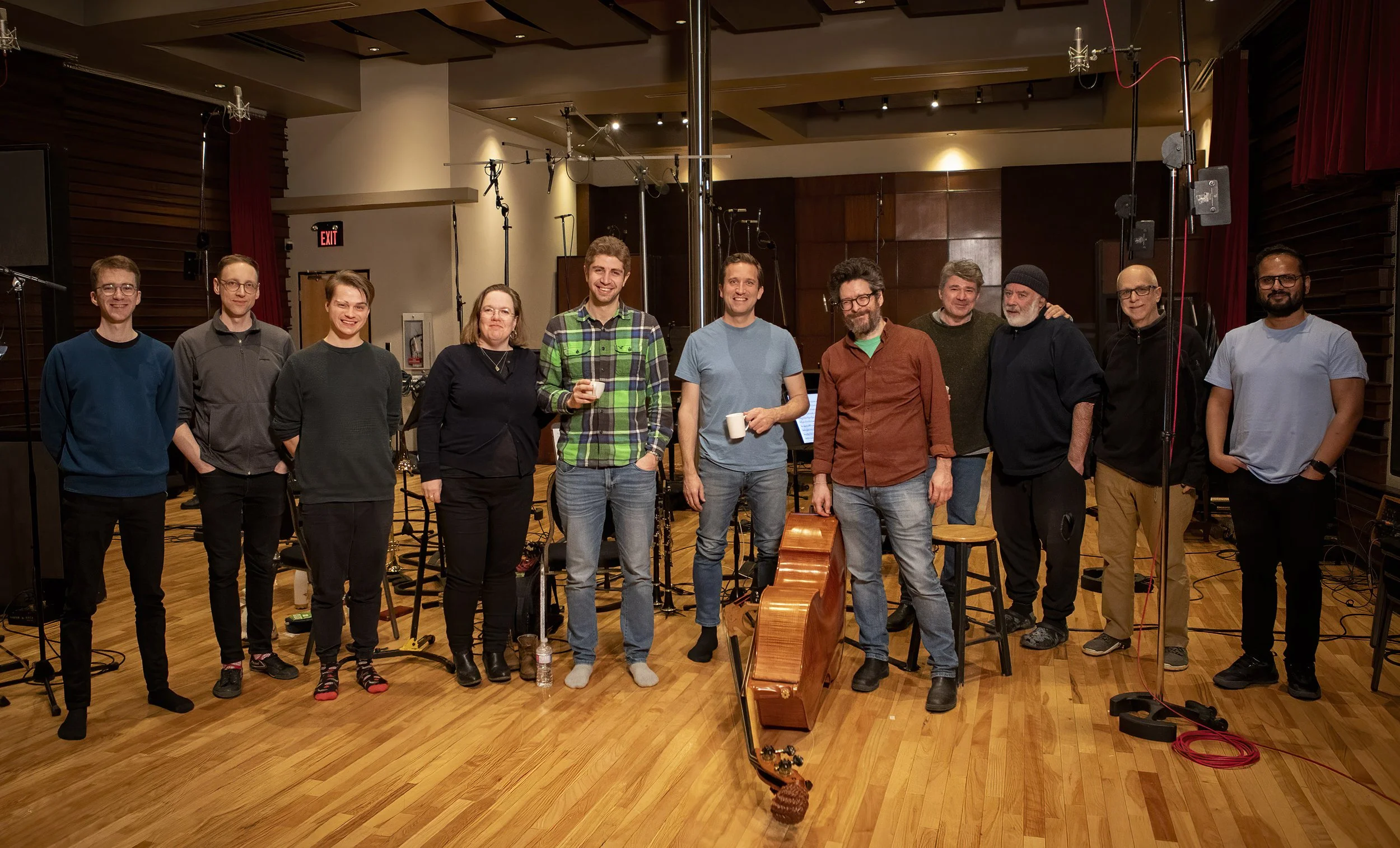  From left to right: Thomas Roy Rochette, Kris Maddigan, Rob Conquer, Amy Horvey, Eric Abramovitz, Ben Bowman, Joe Phillips, Andrew Burashko, Jonathan Goldsmith, Jeff Wolpert Photo by John Lauener 