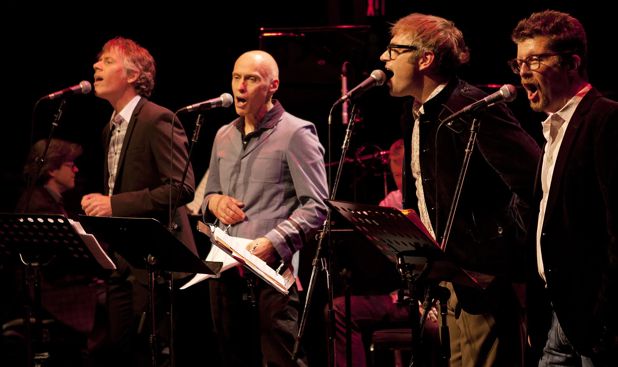  From left to right: Craig Northey, John Mann, Steven Page, Andy Maize Photo by John Lauener 