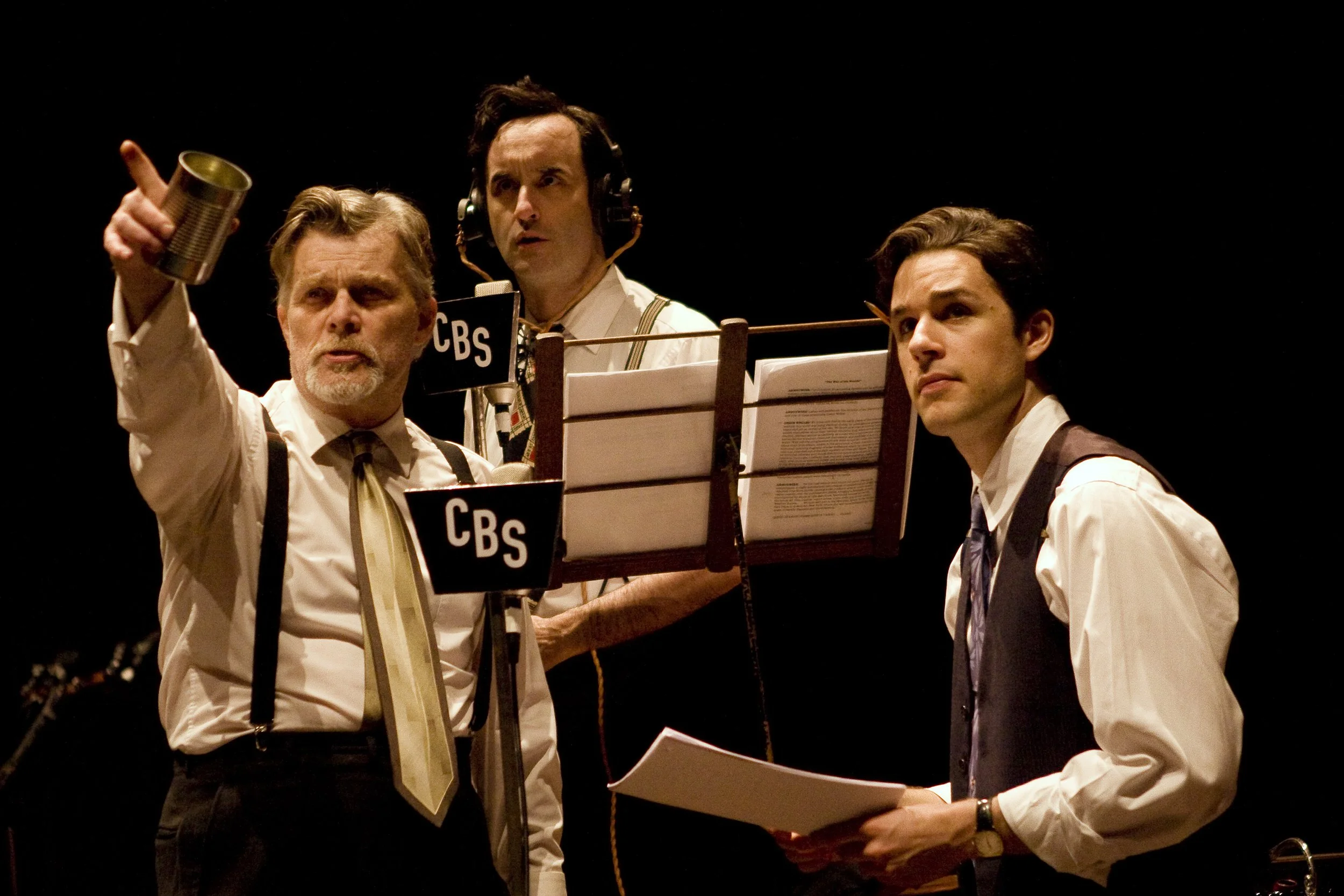  From left to right: Nicholas Campbell, Don McKellar, Marc Bendavid Photo by John Lauener 