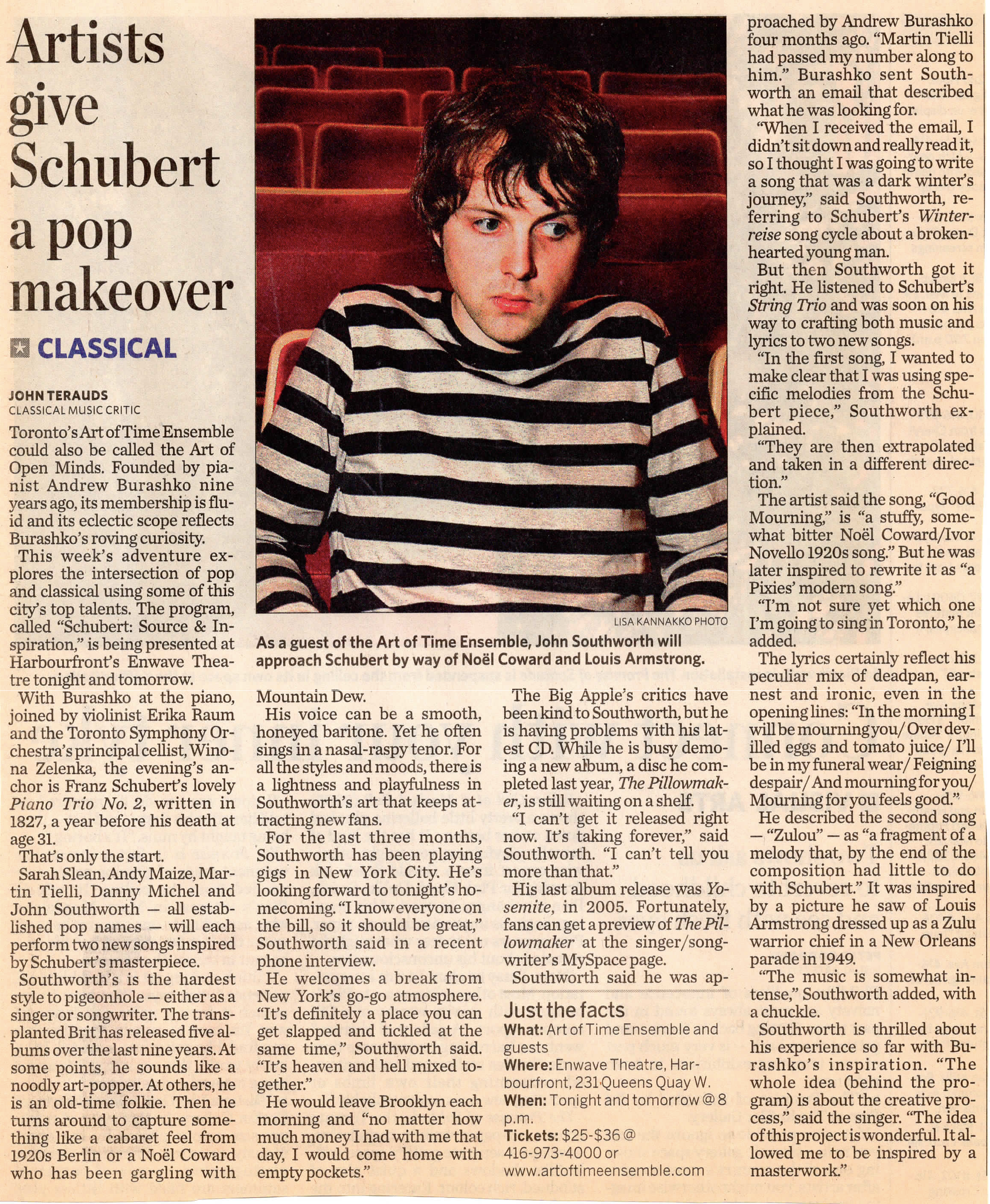Toronto Star, March 15, 2007