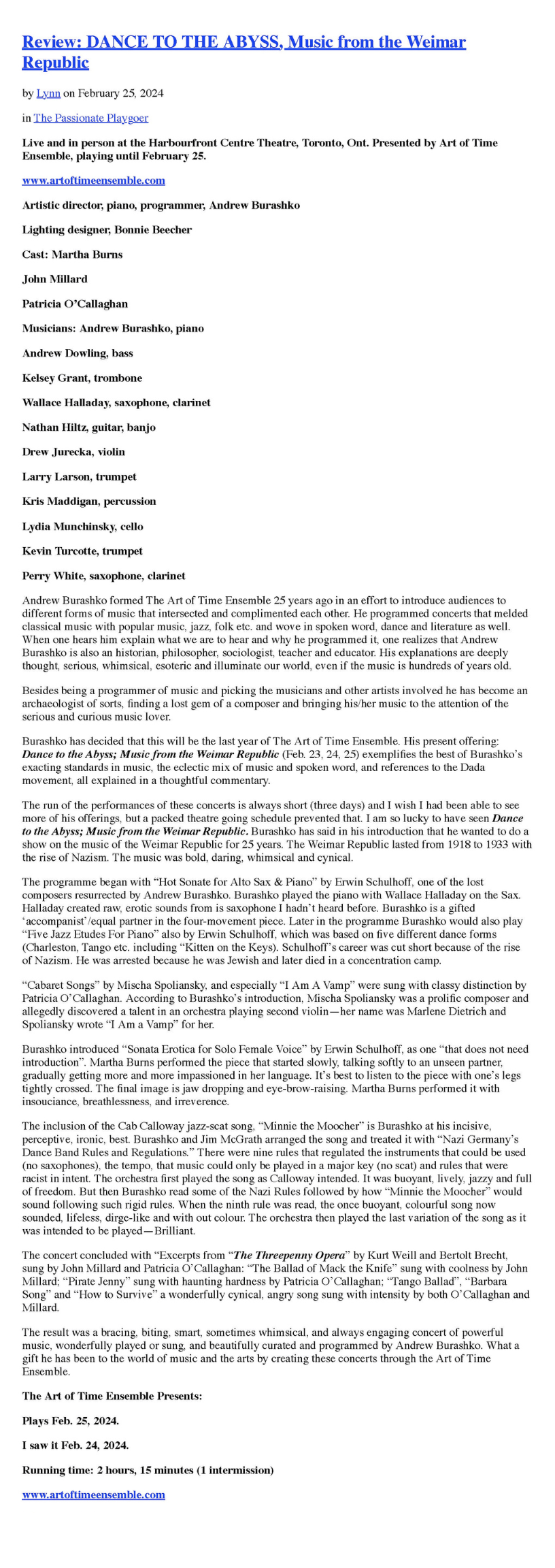 Slotkin Review, February 25, 2024