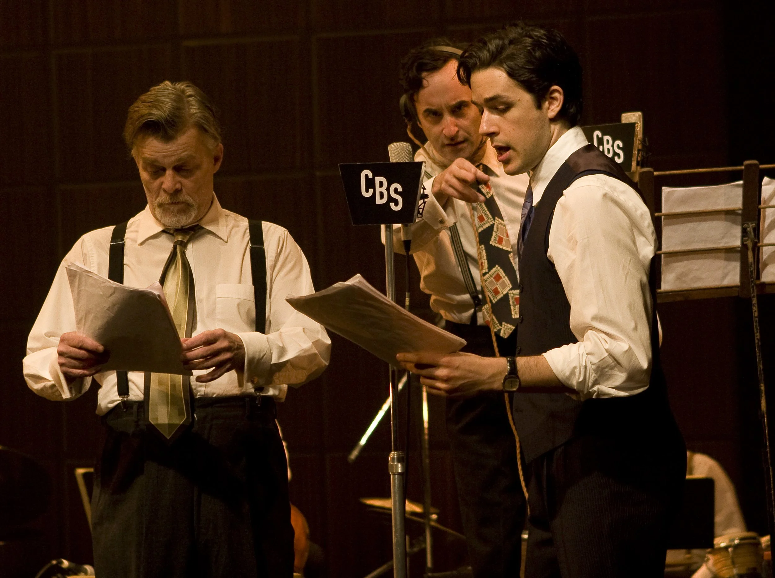  From left to right: Nicholas Campbell, Don McKellar, Marc Bendavid Photo by John Lauener 