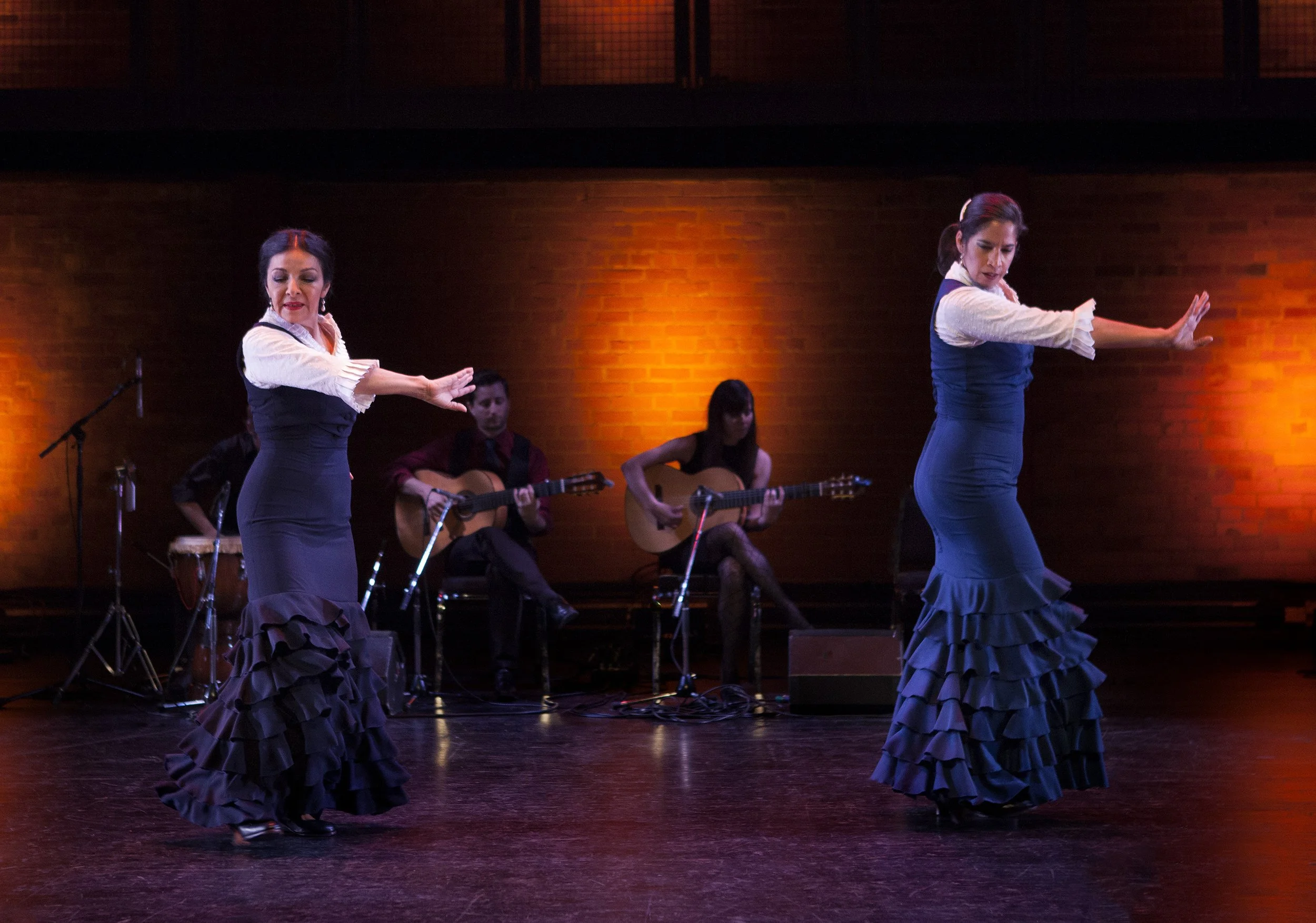  From left to right: Esmeralda Enrique and Ilse Gudiño Photo by John Lauener 