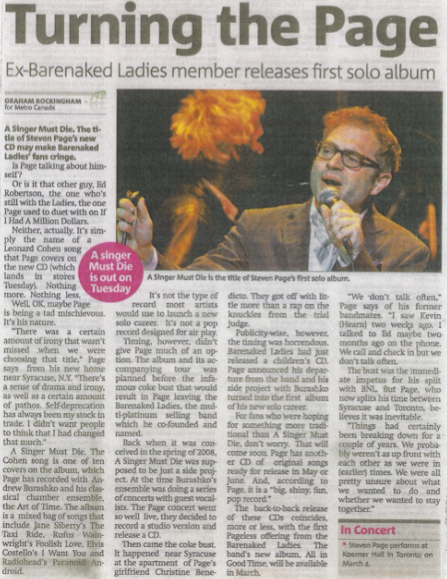 Metro, February 12, 2010