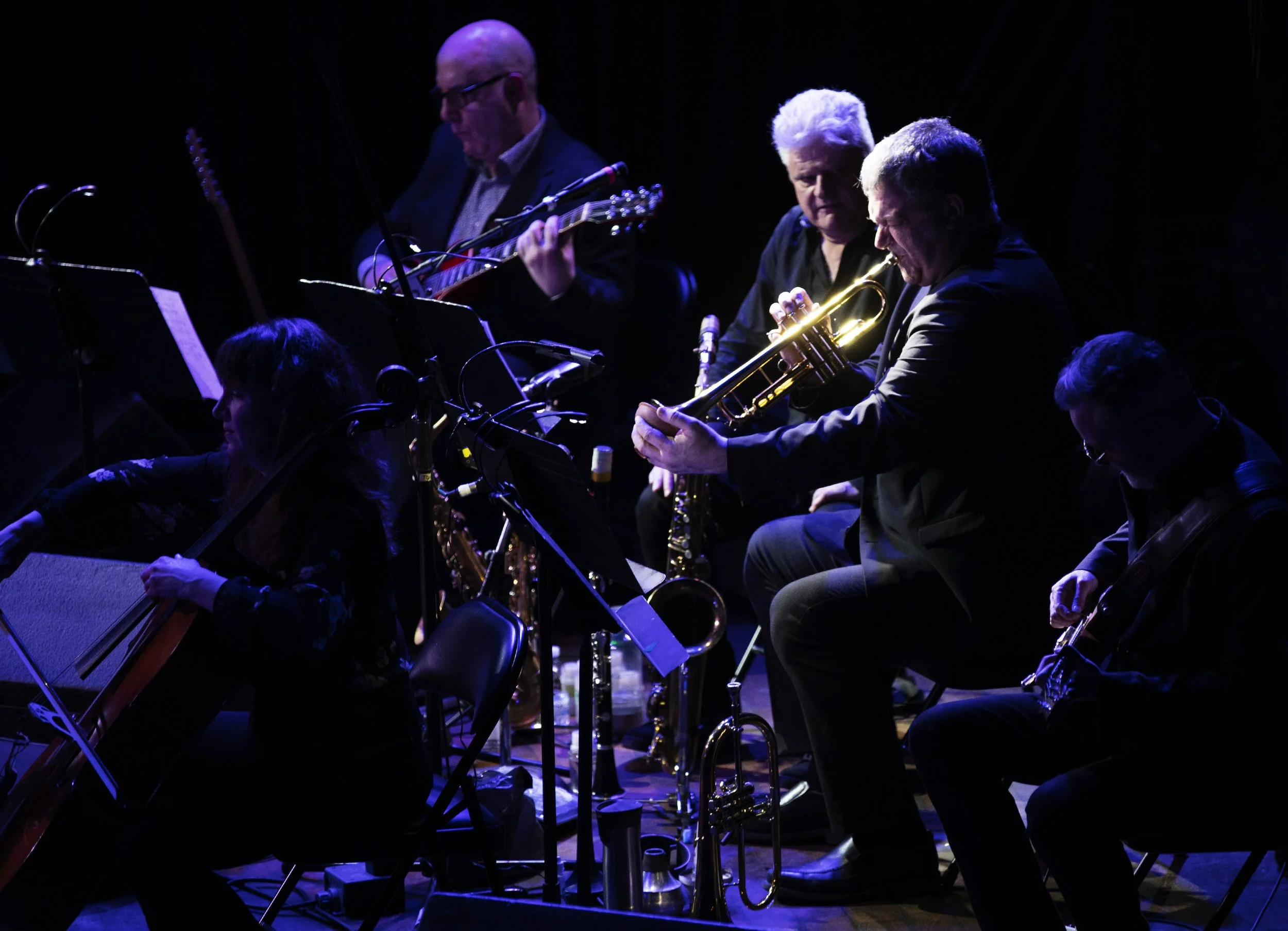  From left to right: Rob Pitch, John Johnson, Kevin Turcotte, Kevin Hearn Photo by John Lauener 