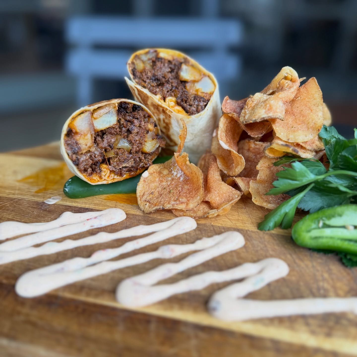 This one goes out to our foodie friend @callmechicamontez. She said she wanted a Chop Shop chorizo burrito, so we made it. 🌯🔥

Introducing the Chica Chica Boom Boom Burrito. This sucker comes loaded up with house-made chorizo, tallow-fried potatoes