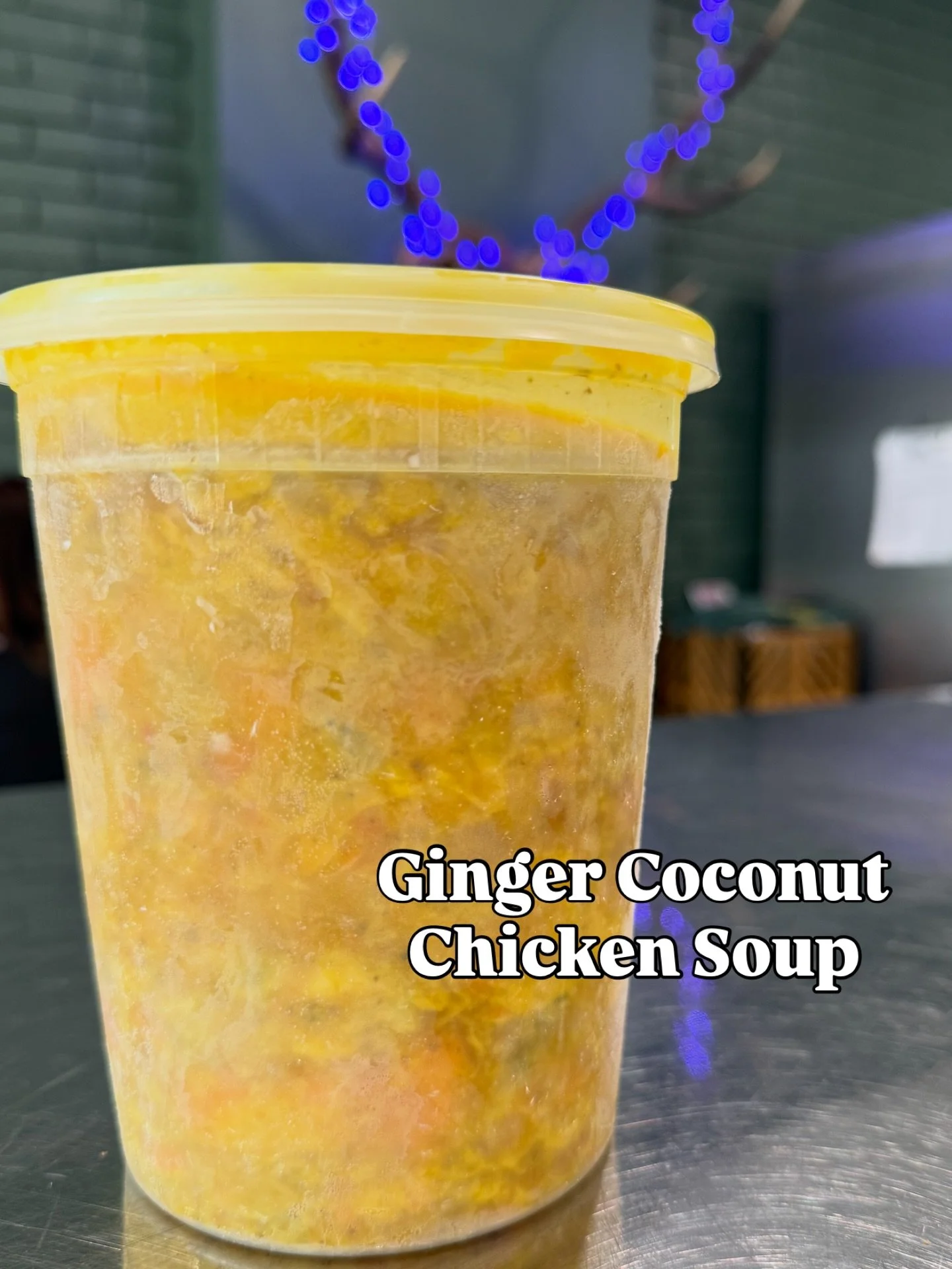 Rainy day = Soup ☔️

Our freezer is loaded with hearty, house-made soups that make the perfect meal with a warm loaf of our house-made sourdough, especially when the skies turn gray.

Here&rsquo;s our lineup 👇
* Ginger Coconut Chicken
* Chili w/ Sam