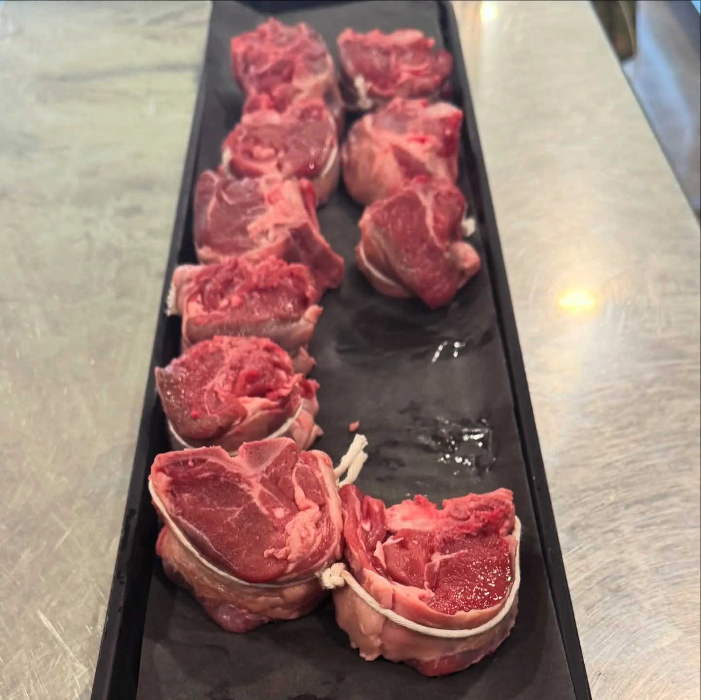 You asked, and we delivered. 👊 Local lamb is officially here at the shop from @c6_farms!

We&rsquo;ve got lamb chops in the cold case, plus lamb leg quarters, lamb rack, and lamb ribs in the freezer. Come &lsquo;n see what all the fuss is about!

#c
