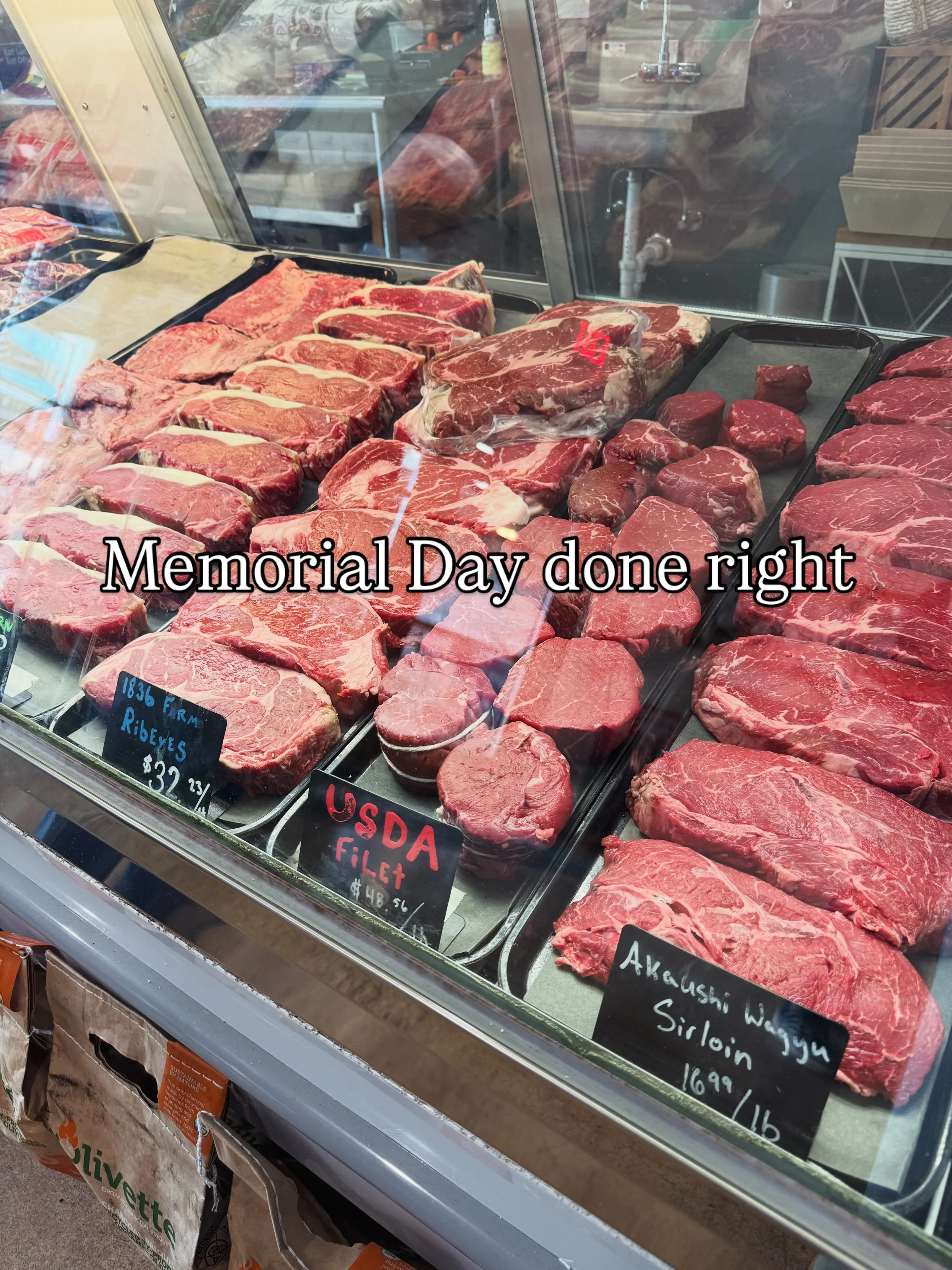 MEMORIAL DAY WEEKEND 🇺🇸🥩🔥
The case is loaded up with premium steaks, sausages, burgers and brisket, pard! 

We&rsquo;ve got our tried-and-true dips available - salsa verde, smokehouse salsa and pimento cheese! 

All the good stuff is stocked and 