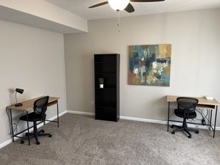 Work From Home area in Furnished Rental Fort Wayne
