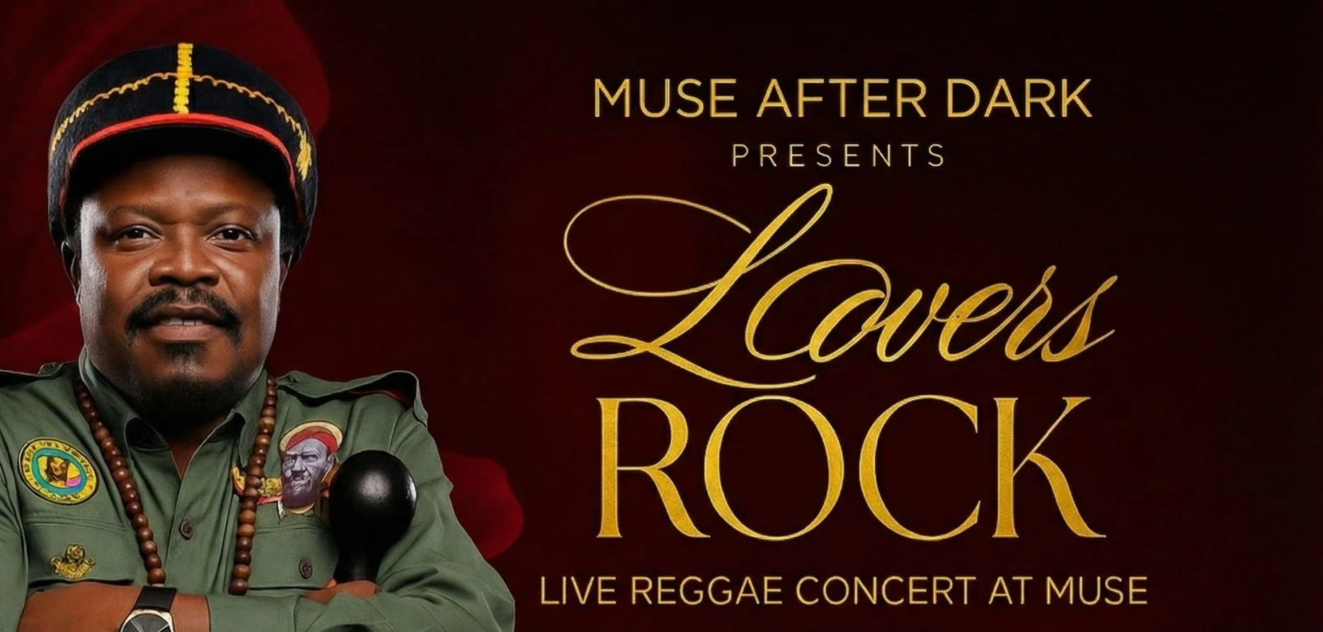 LOVER’S ROCK LIVE REGGAE CONCERT AT MUSE ON FEB. 14