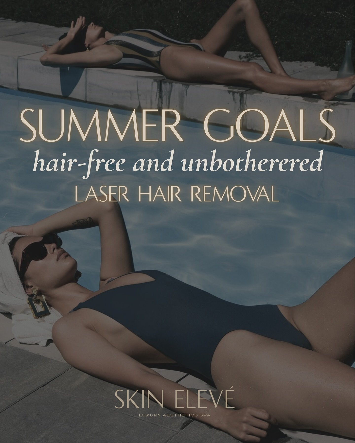 Are you ready for summer? Laser hair removal is the safest and most effective way to get rid of unwanted hair. Not all laser hair removal devices are the same. At Skin Elev&eacute; we use the latest in cutting edge technology, virtually painless expe