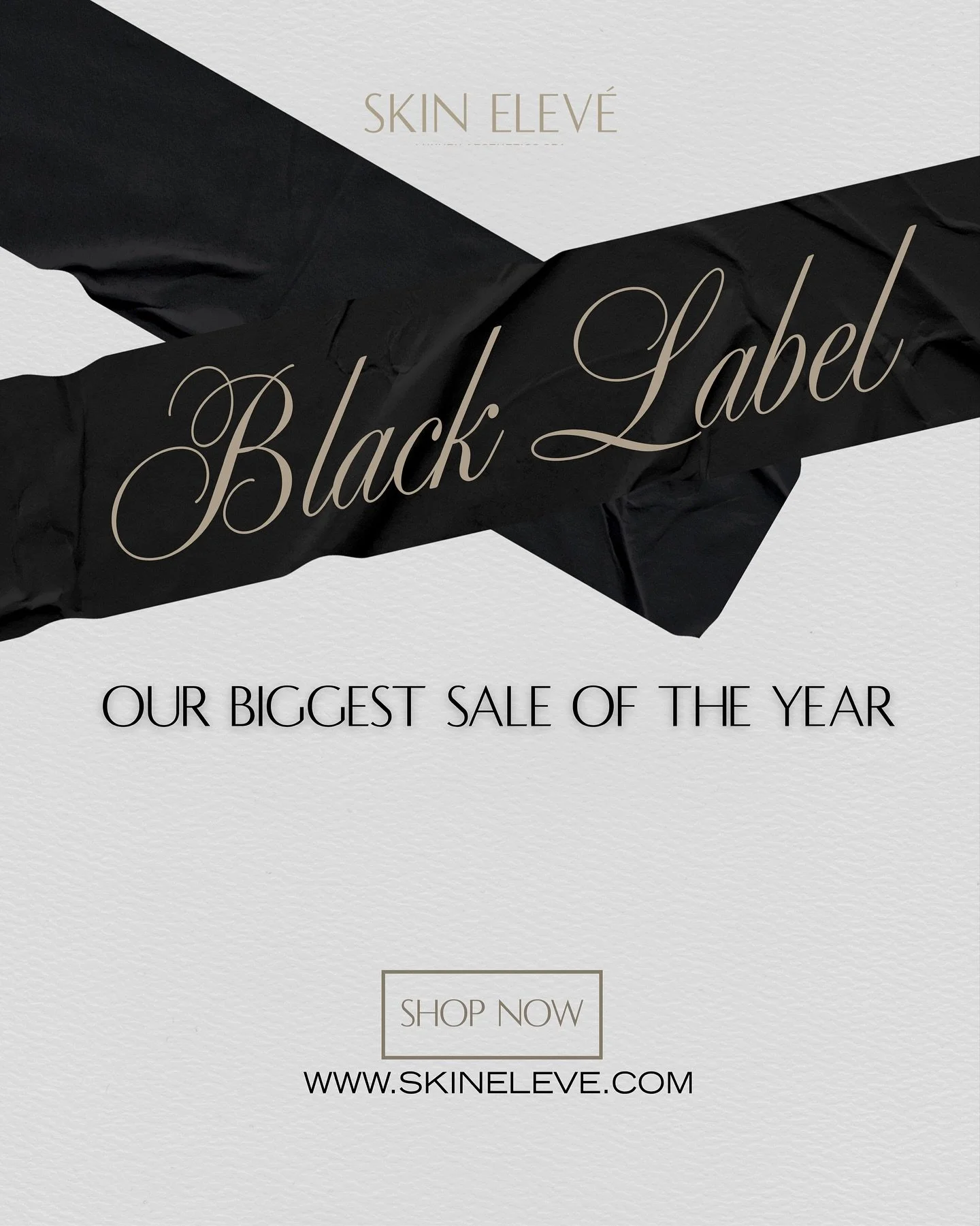 THE BLACK LABEL EVENT is live on our website - biggest promos of the year! VIP members get extra discounts. If you&rsquo;re not a member yet now is the time to sign up! Discounts are given at checkout with promo codes and some are pre-packaged with t