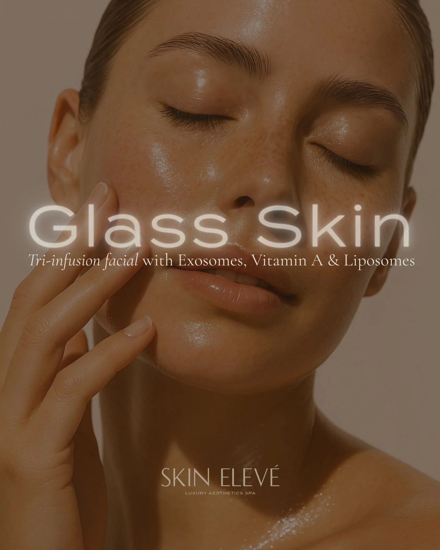New era of luxury skincare has arrived - SKIN GLASS TRI-INFUSION ✨meticulously curated for unparalleled glow, deep nourishment and skin restoration.
&bull;Boosts collagen + elastin naturally
&bull;Minimizes fine lines + wrinkles 
&bull;Refines textur
