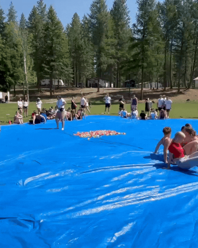 Close Up / Preparing red meat on the barbecue grill.