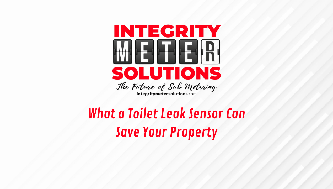 What a Toilet Leak Sensor Can Save Your Property