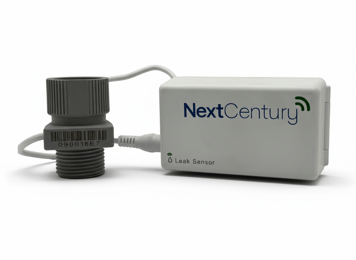 NextCentury Toilet Leak Sensor with supply line connector