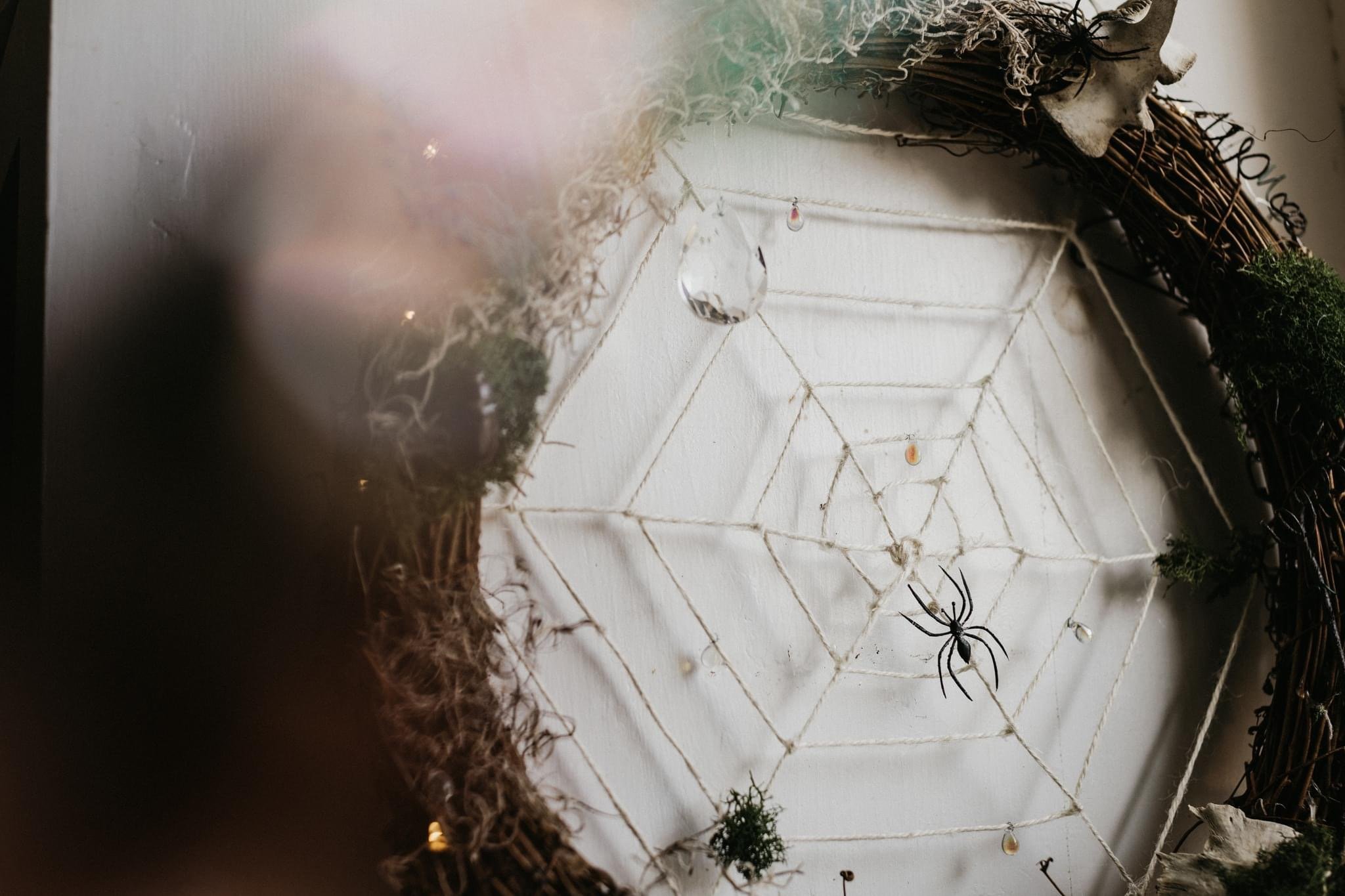 Spider Web wreath