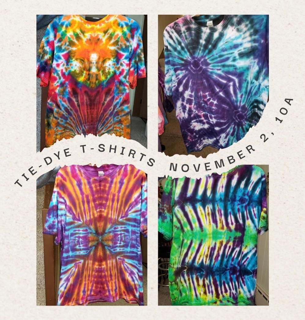 Tie dye shirts