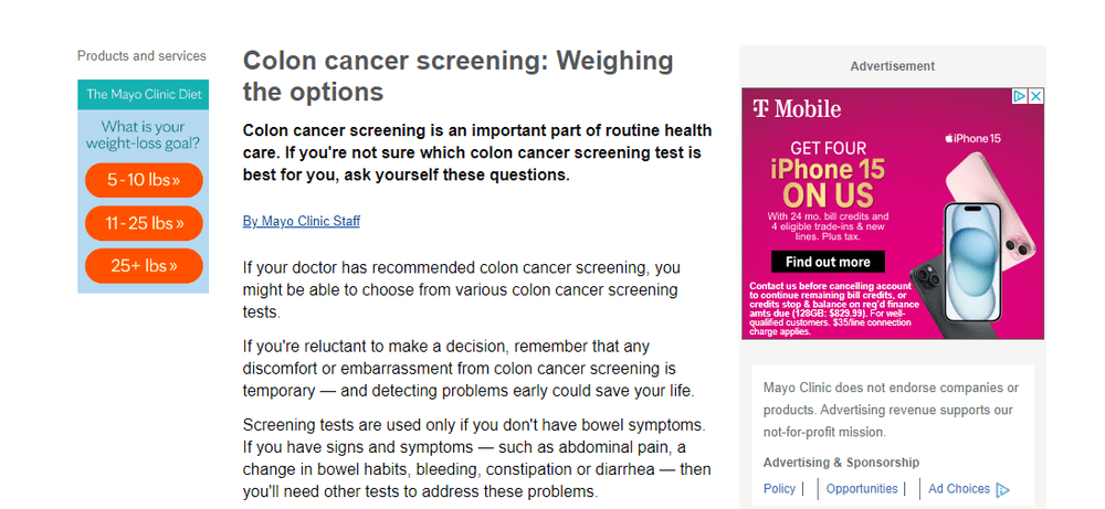 Screening Ad Health Tech — Yeo Lab