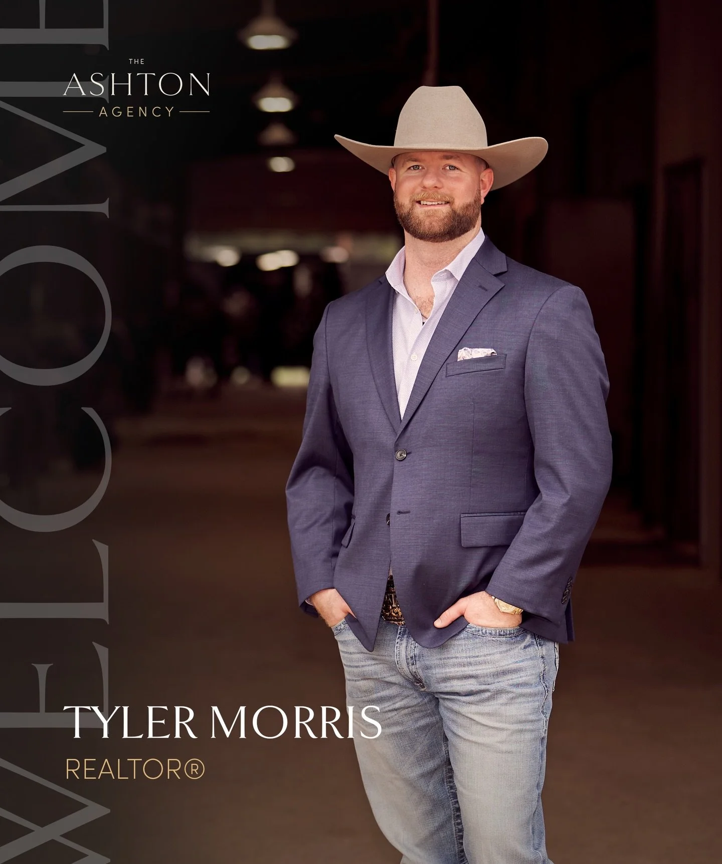 Welcome to The Ashton Agency, Tyler Morris 🤠👍🏻

Raised on a working cattle ranch in Texas, Tyler brings a deep understanding of the land, the lifestyle, and the legacy behind ranch ownership. From serving the Dallas community in law enforcement an
