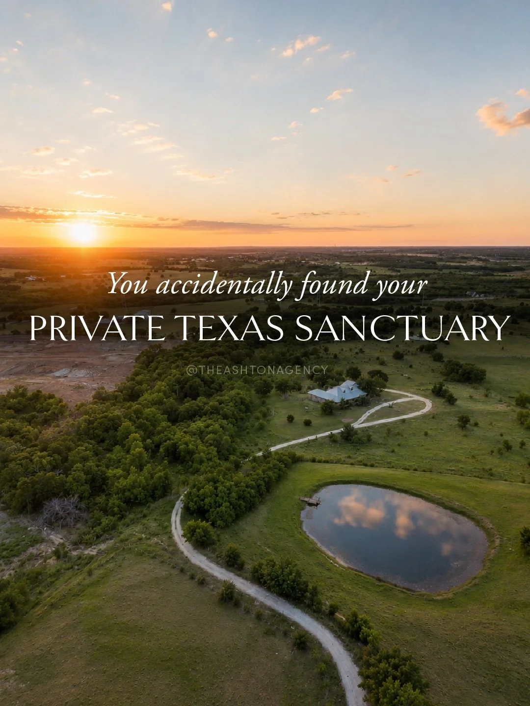 Most people don&rsquo;t realize properties like this still exist near Dallas. 👀👇

14+ private acres.
Protected forest.
Private pond.
Long private drive.
No shared easements.

And complete peace just 45 minutes from DFW.
This Rockwall property feels
