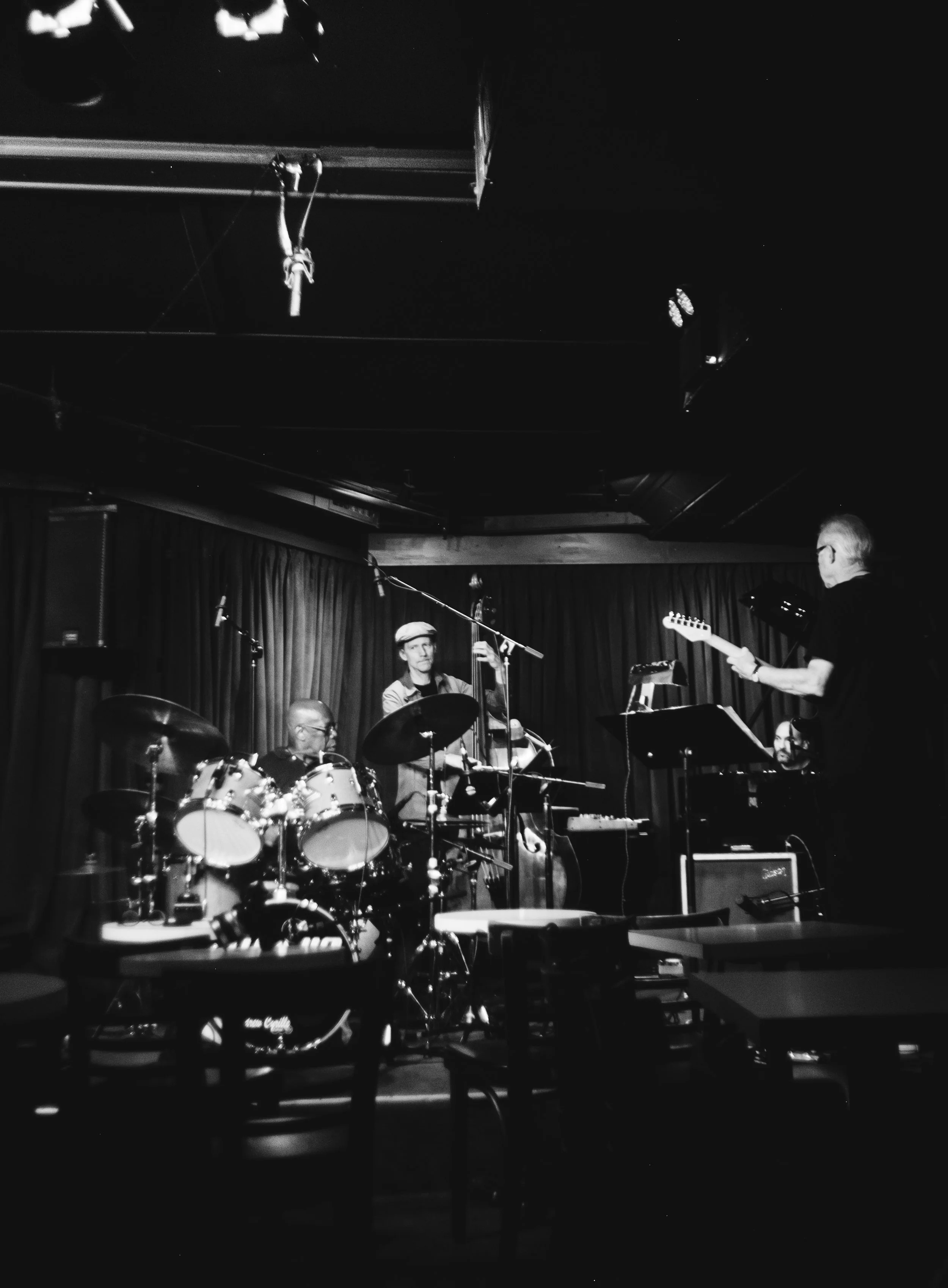 Andrew Cyrille Quartet at the Village Vanguard: Andrew Cyrille | Bill Frisell | David Virelles | Ben Street by Dikayl Rimmasch