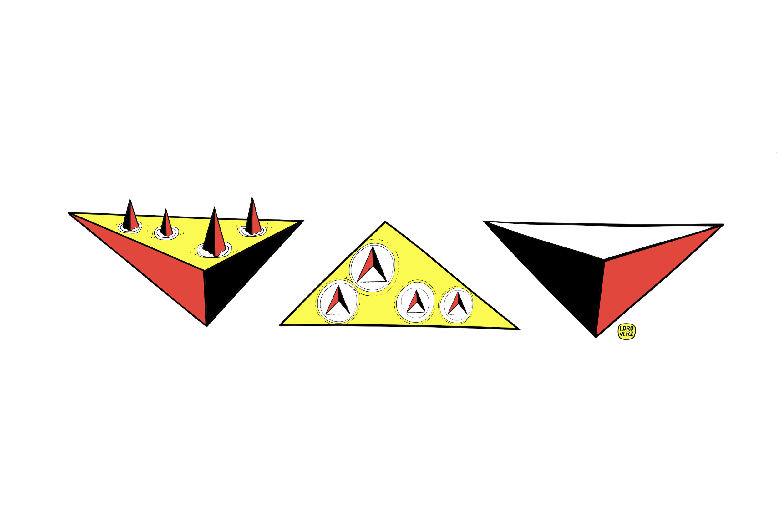 Antenna prototypes by Loro Verz
