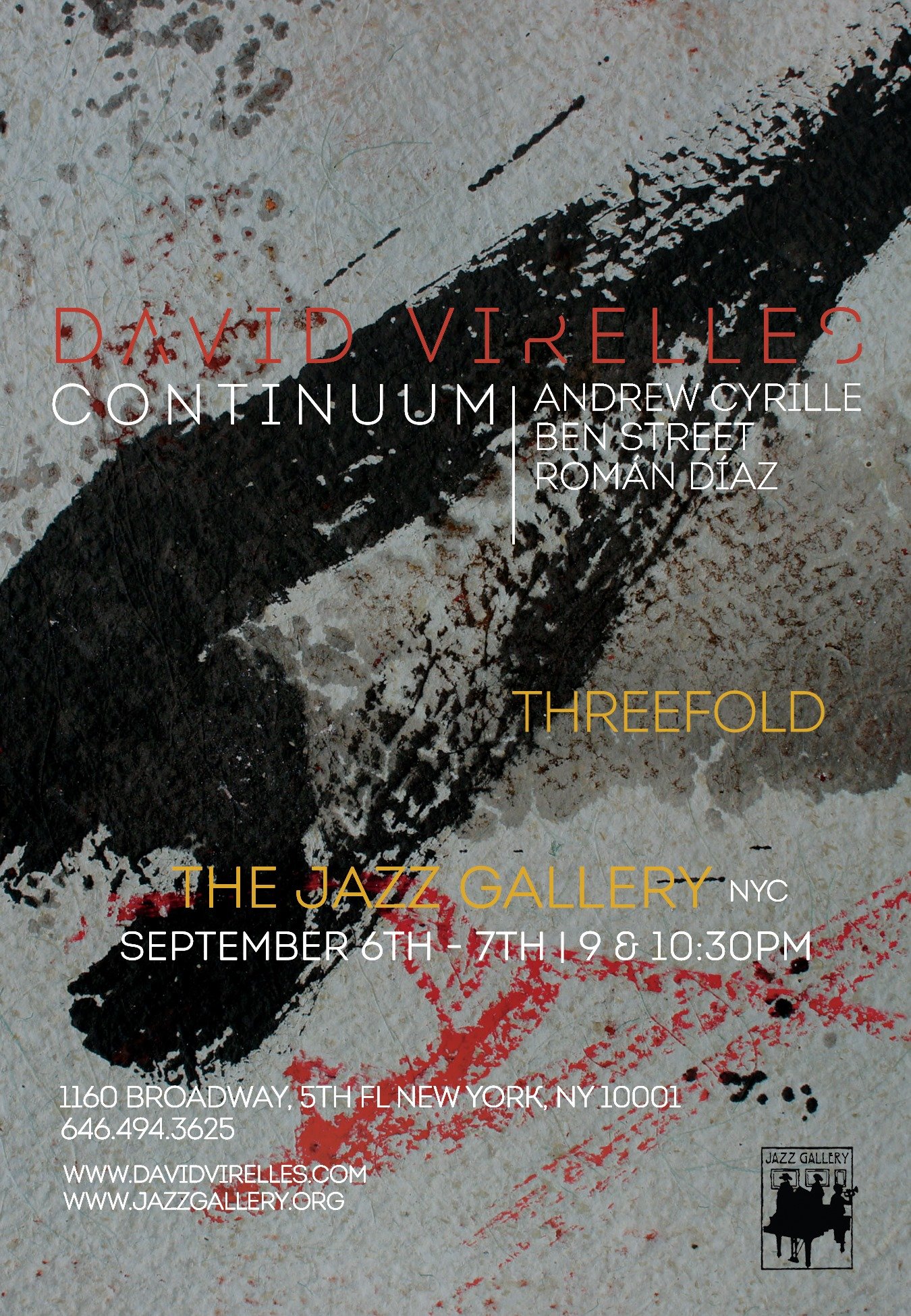 The Jazz Gallery commission poster 2013
