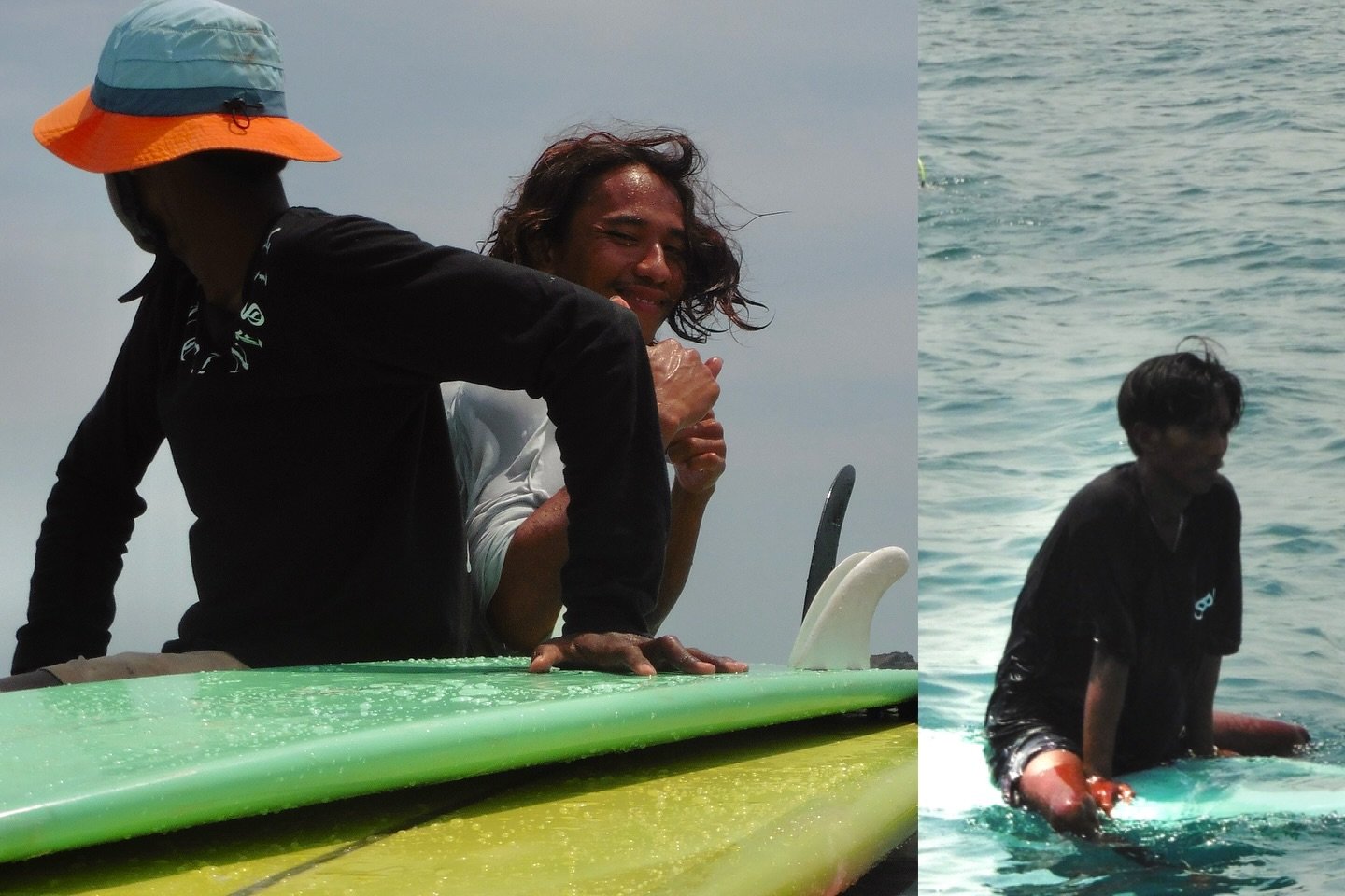 Tanjung Aan with the crew 
@surfingbanditoslombok