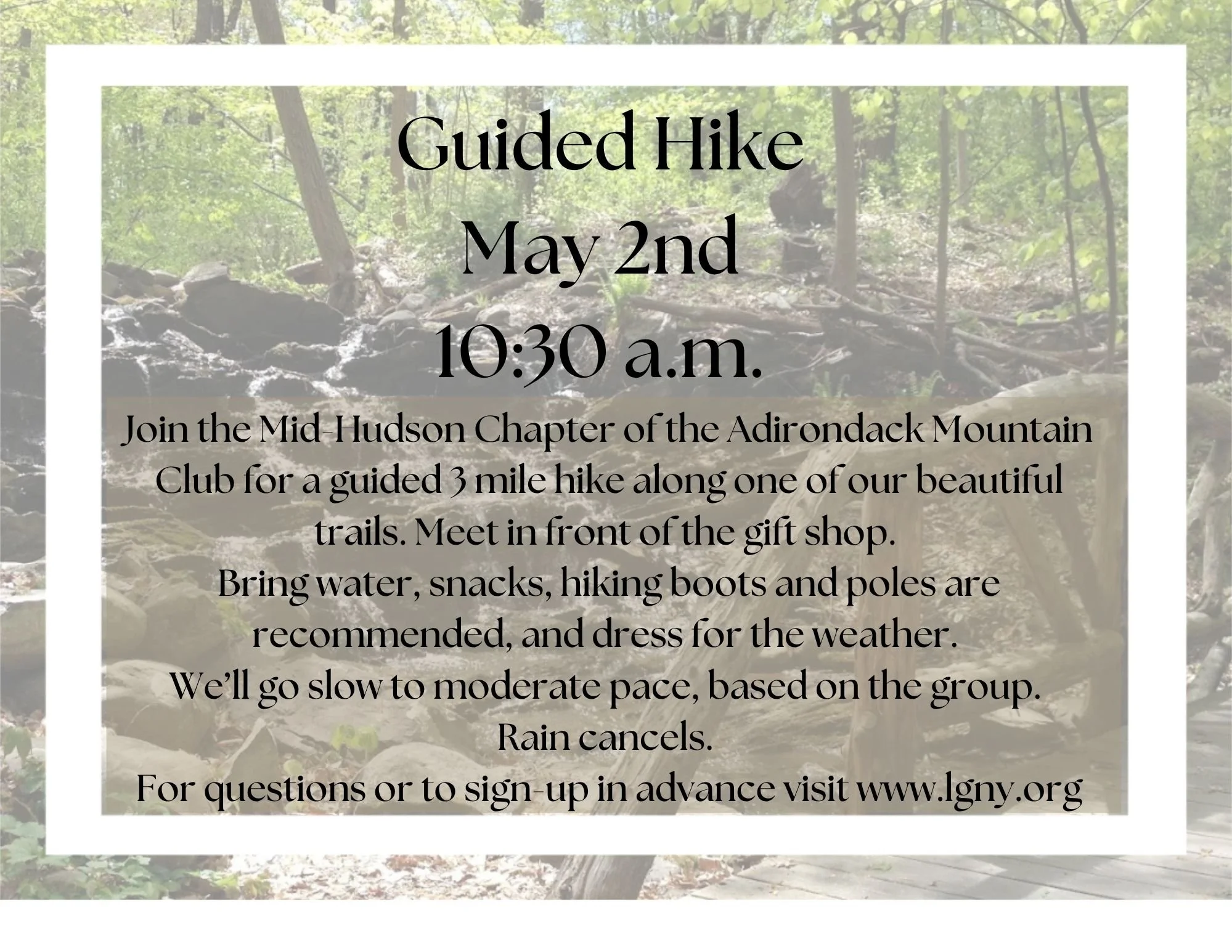 Guided Hike
