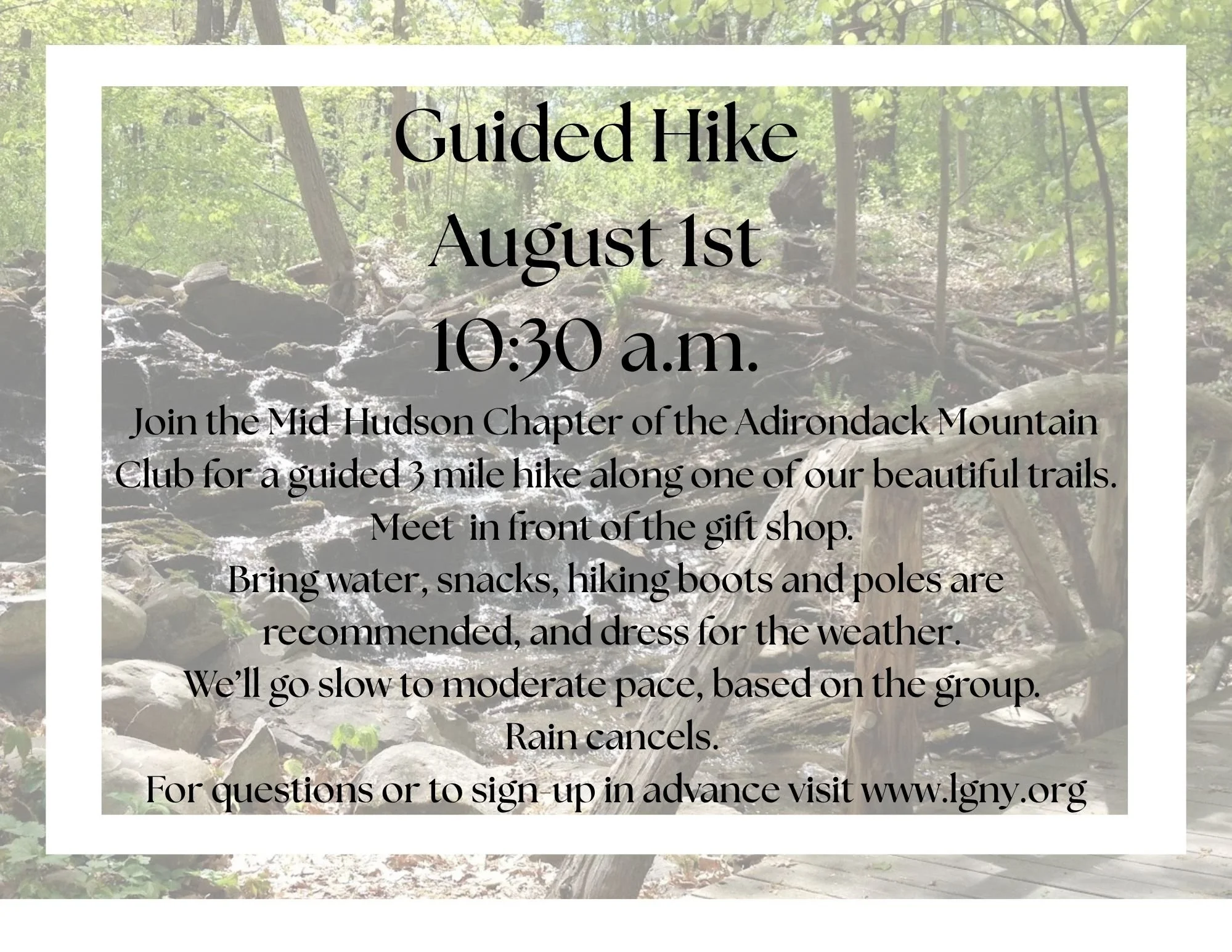 Guided Hike