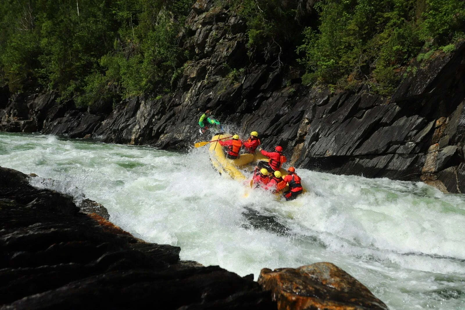 Halvdagsrafting i Austervefsna