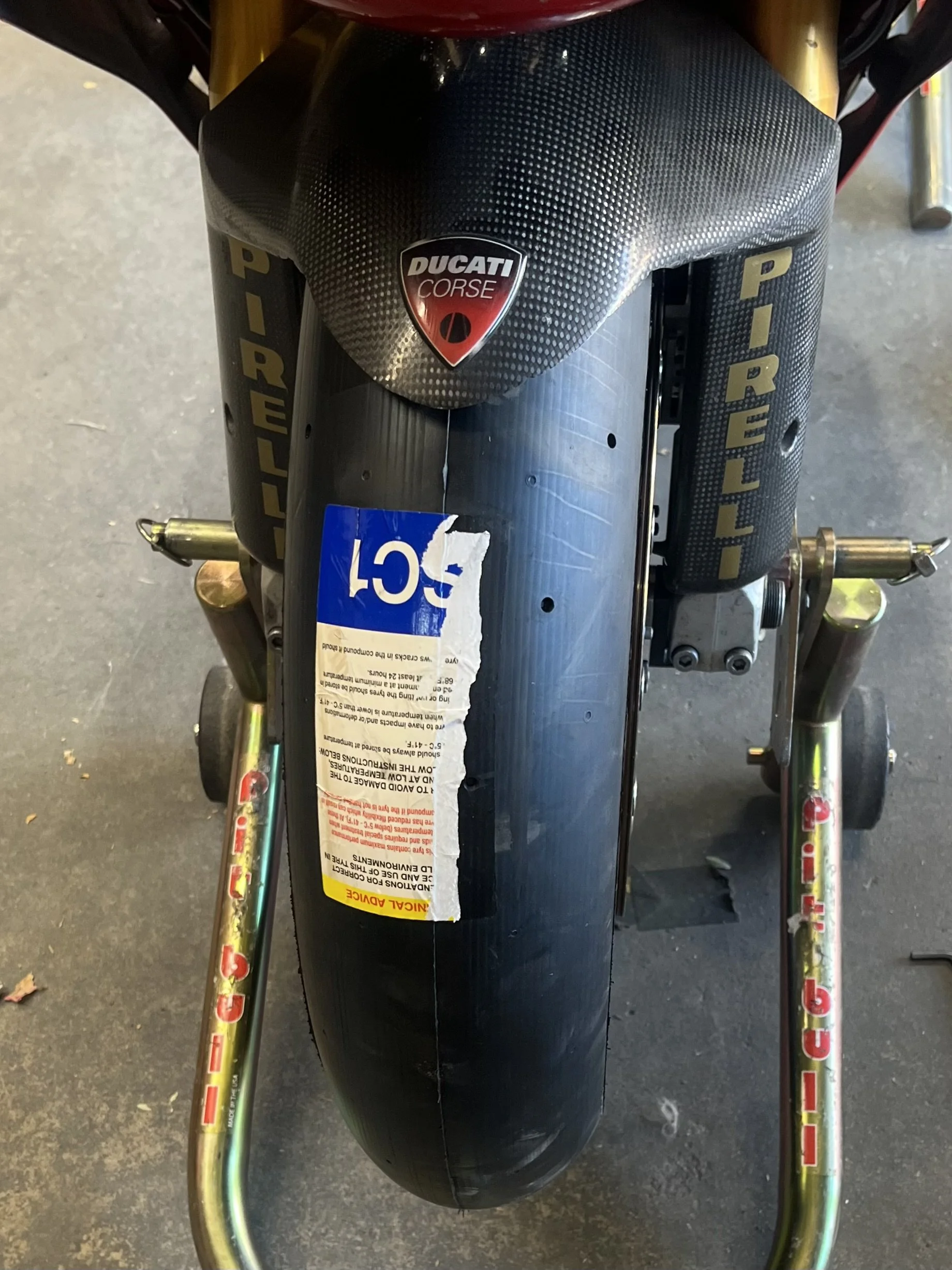 Diablo Superbike Slick Front