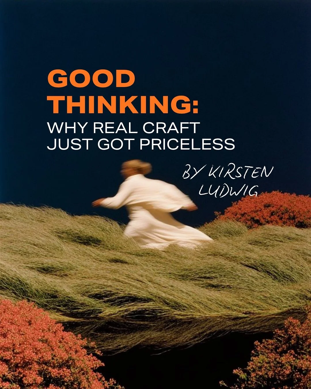 While everyone&rsquo;s worried about what AI might replace, something better is happening. Real craft is more valuable than it&rsquo;s been in decades.

As AI floods the market with &ldquo;good enough,&rdquo; exceptional work doesn&rsquo;t just stand
