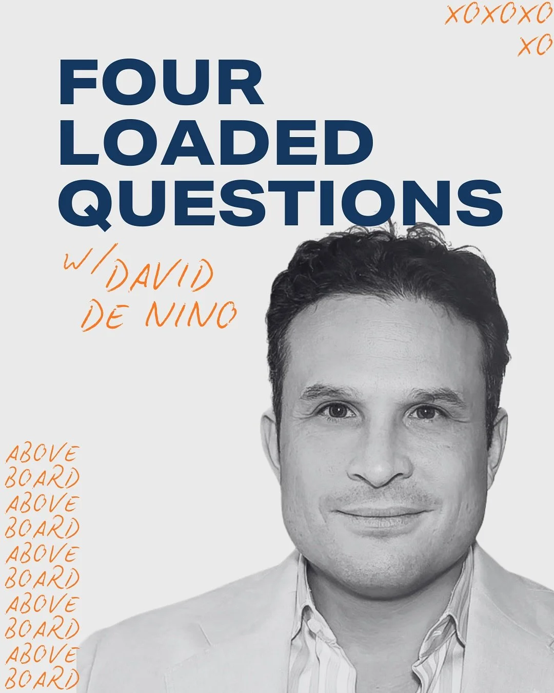 I first met David De Nino back in his Allure Store days in Soho, when I was on the board of a fragrance brand they carried. We officially reconnected in early 2024&mdash;he shared his next big idea, I shared mine for THE BOARD, and without missing a 