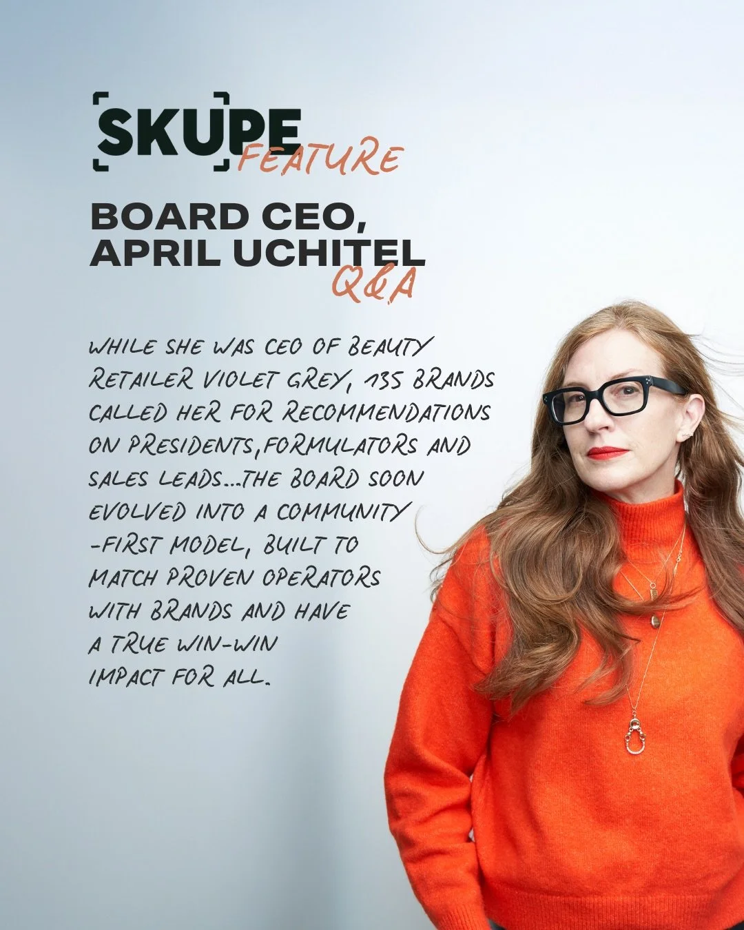 &ldquo;The future of work is built on project-based teams and fractional experts.&rdquo;

In her interview with Skupe, April Uchitel&mdash;Board CEO&mdash;chatted with Member Marcy Medina about why fractional leadership is becoming the smarter, more 