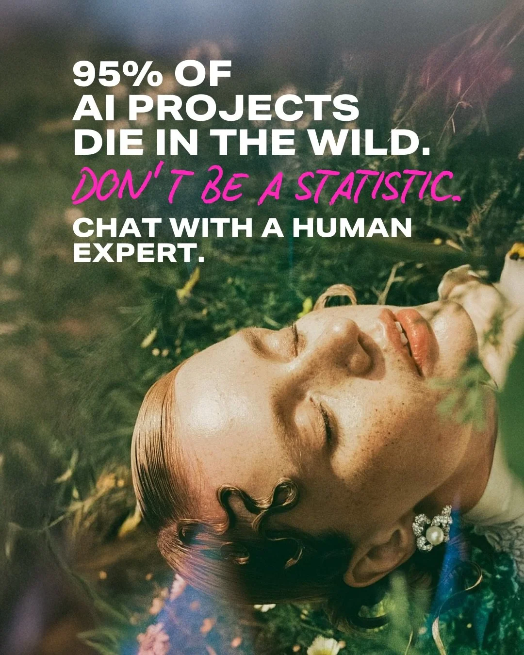 Them (aka MIT): 95% of AI projects fail.
Us: Not if you book an Office Hour.

Most companies don&rsquo;t know where to start, what problems AI should (or shouldn&rsquo;t) solve, or how to integrate it without breaking everything else.

There aren&rsq